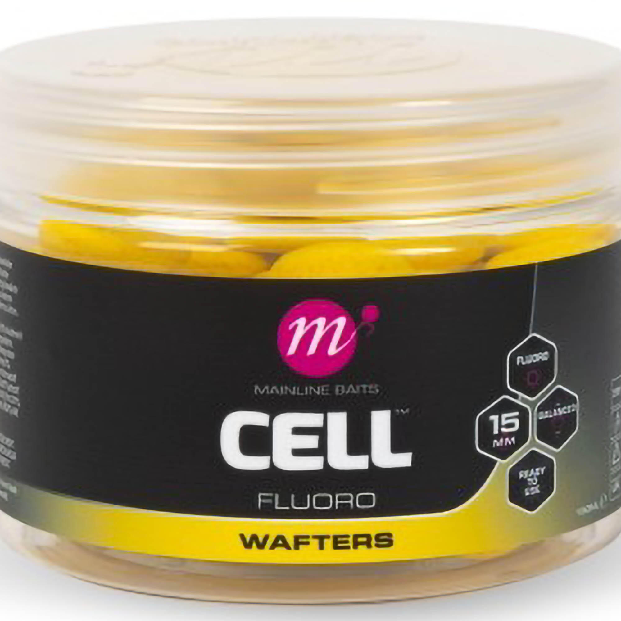 Przynęta Kulki Mainline Cell Fluoro Wafters 13Mm Yellow