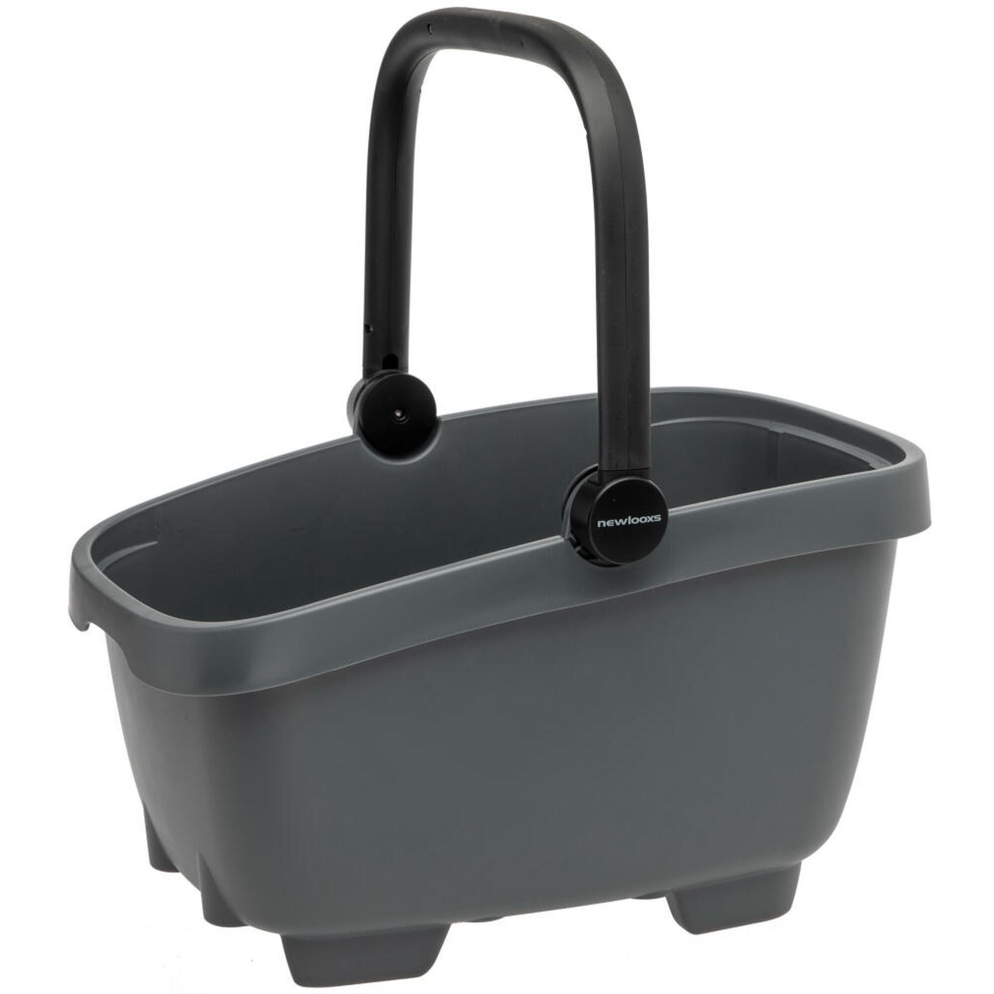 Koszyk rowerowy Clipper Racktime 1.0, szary