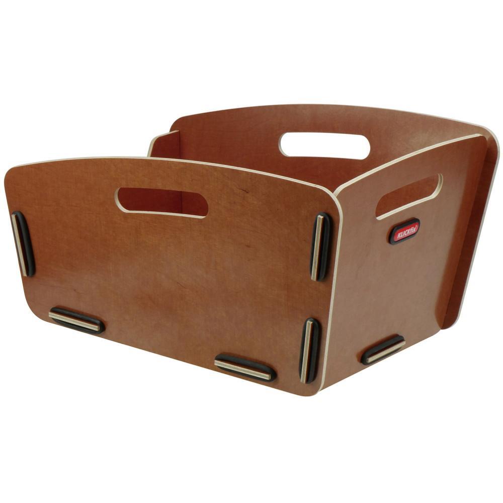 Rixen & Kaul Tylny Kosz Rowerowy "Radkiste 2" z Drewna