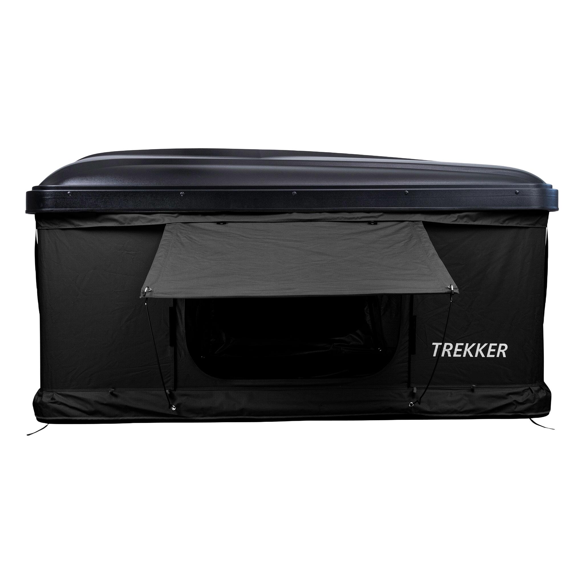 Trekker Namiot Dachowy Hut M, Czarny
