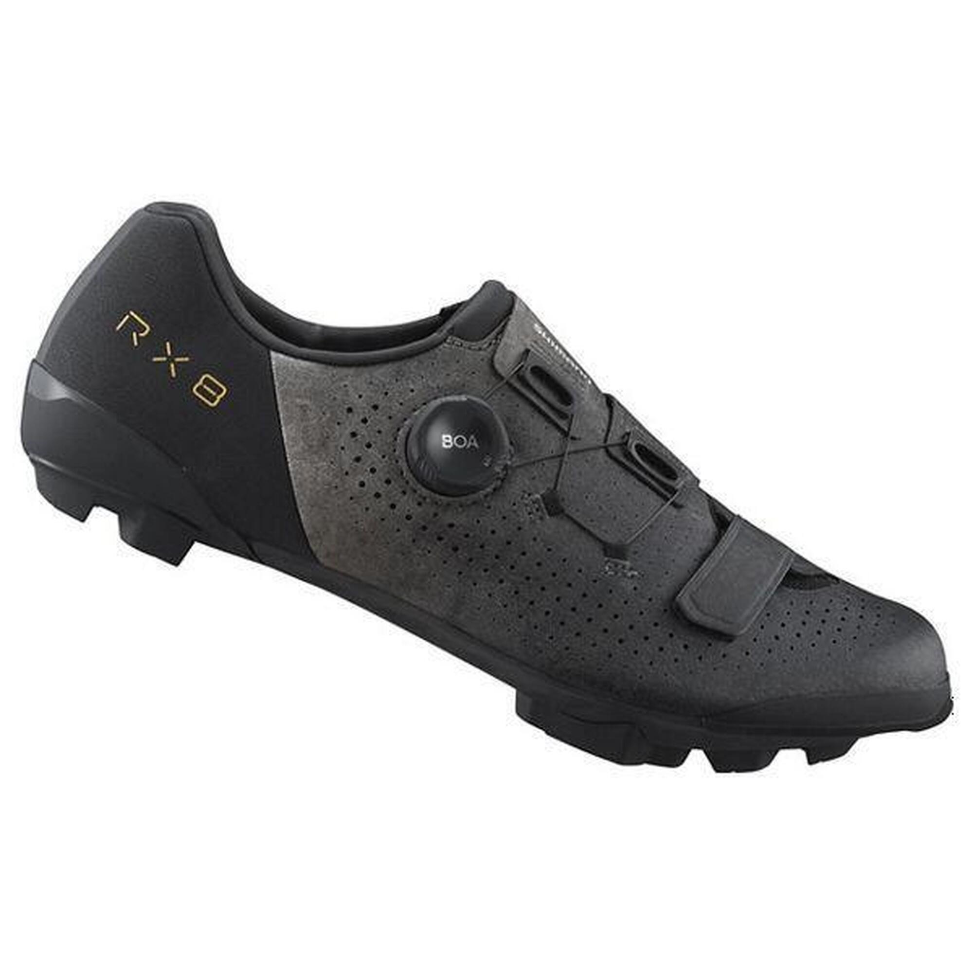 Gravel - Buty rowerowe RX801, czarny