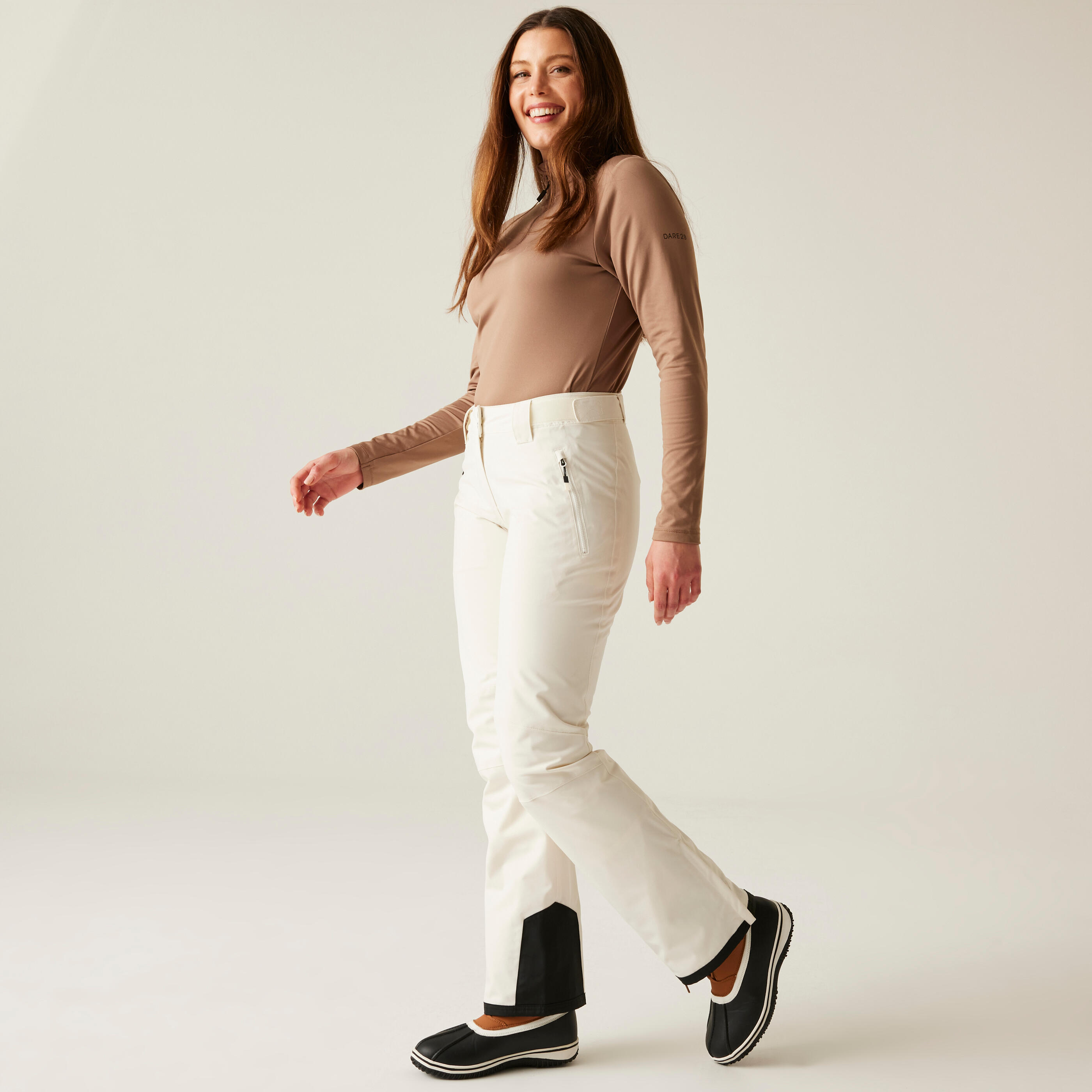 Damskie wodoodporne izolowane spodnie narciarskie Shrink