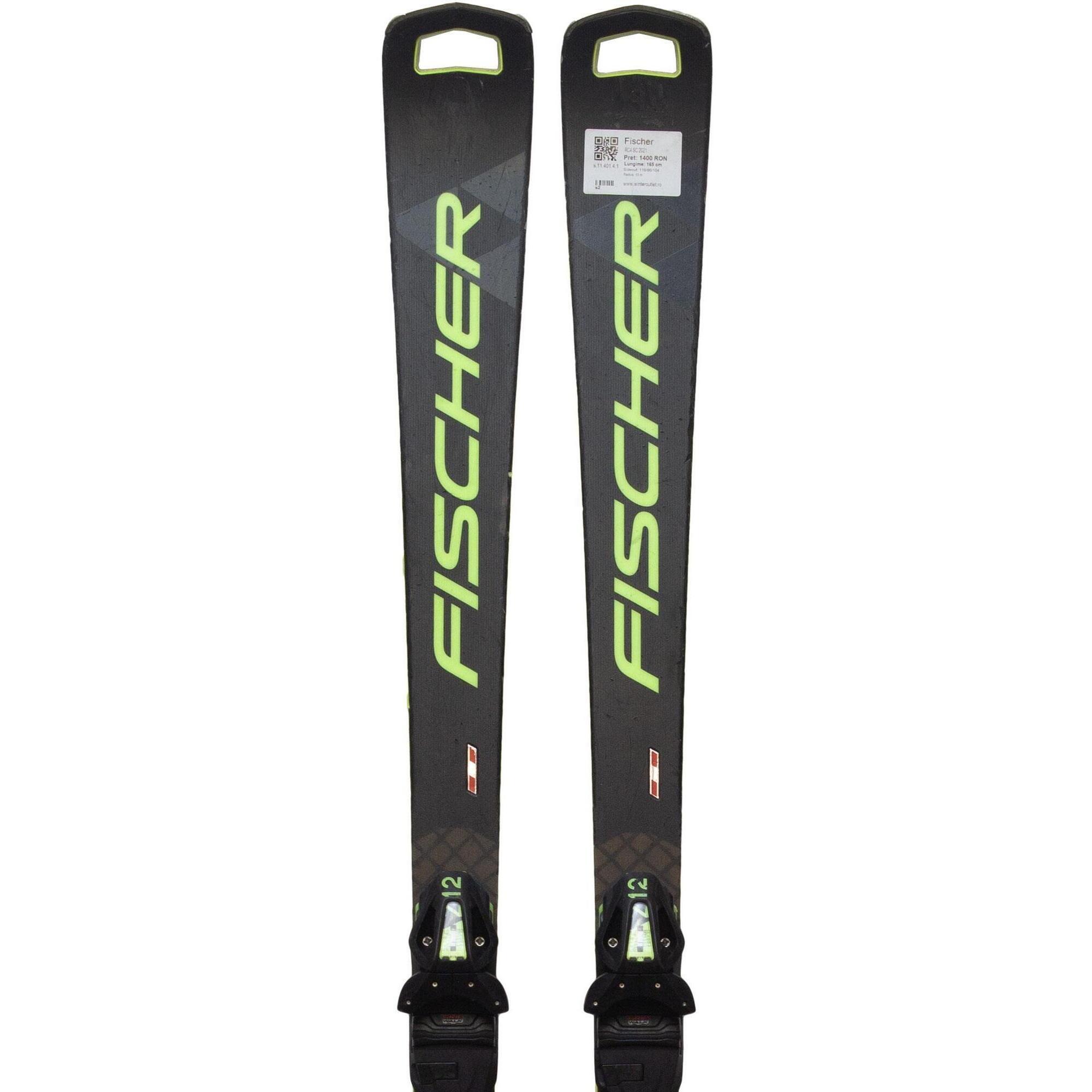 Second Life- Narty FISCHER RC4 SC 2021, 155 cm- Stan bardzo dobry