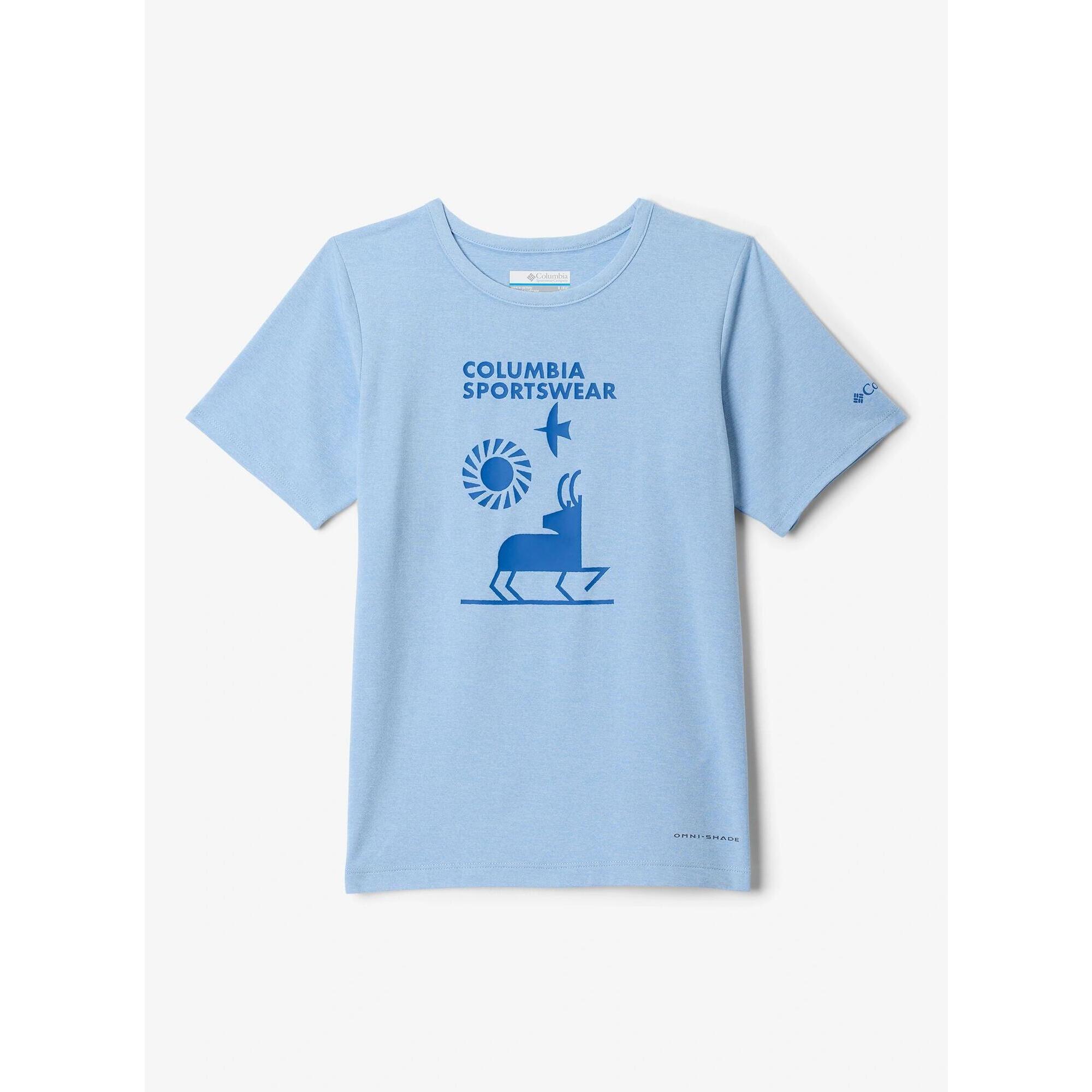 Koszulka chłopięca Columbia Tech Trail Short Sleeve Graphic Shirt