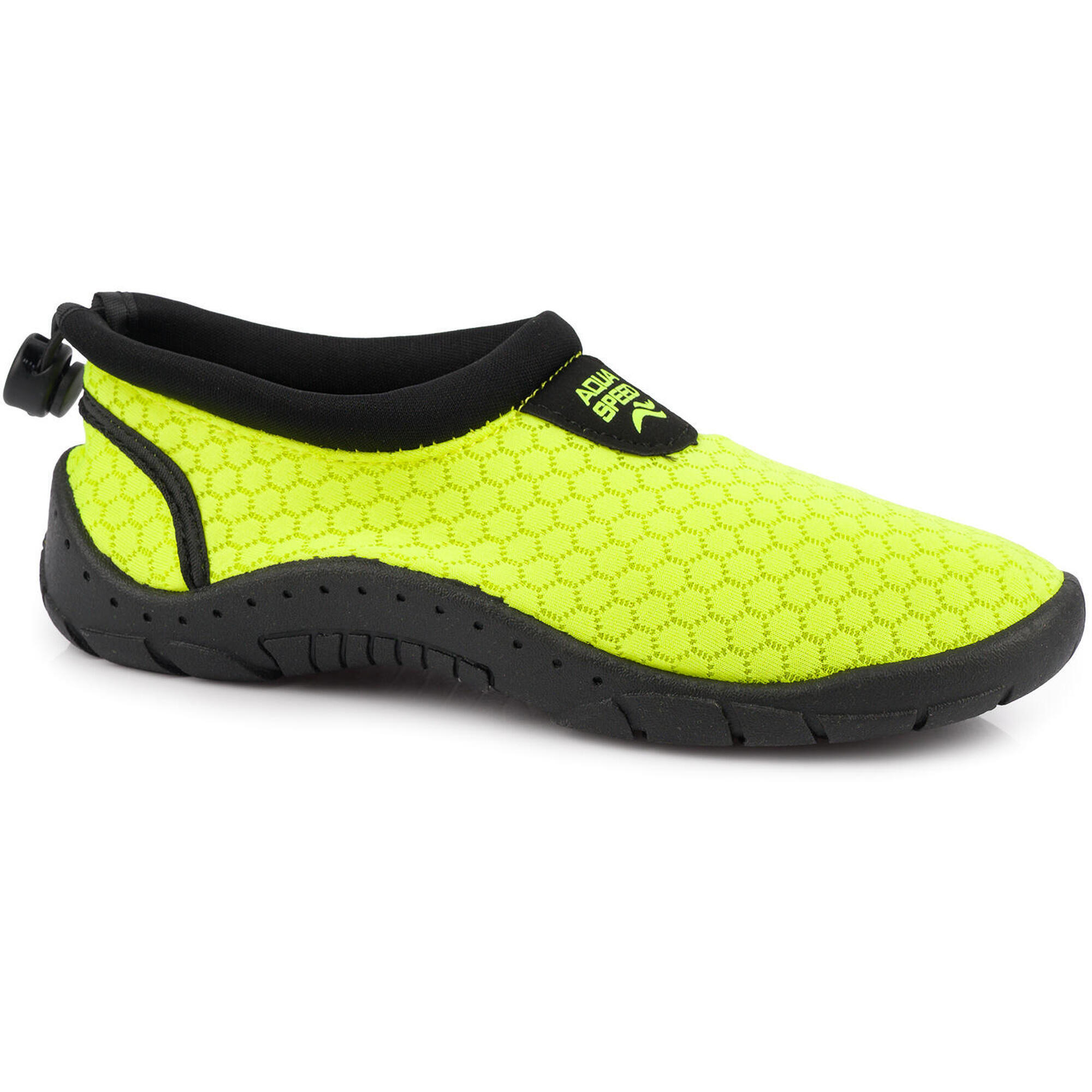 Buty do wody dziecięce do wody na plażę rafę żółte Aqua Speed