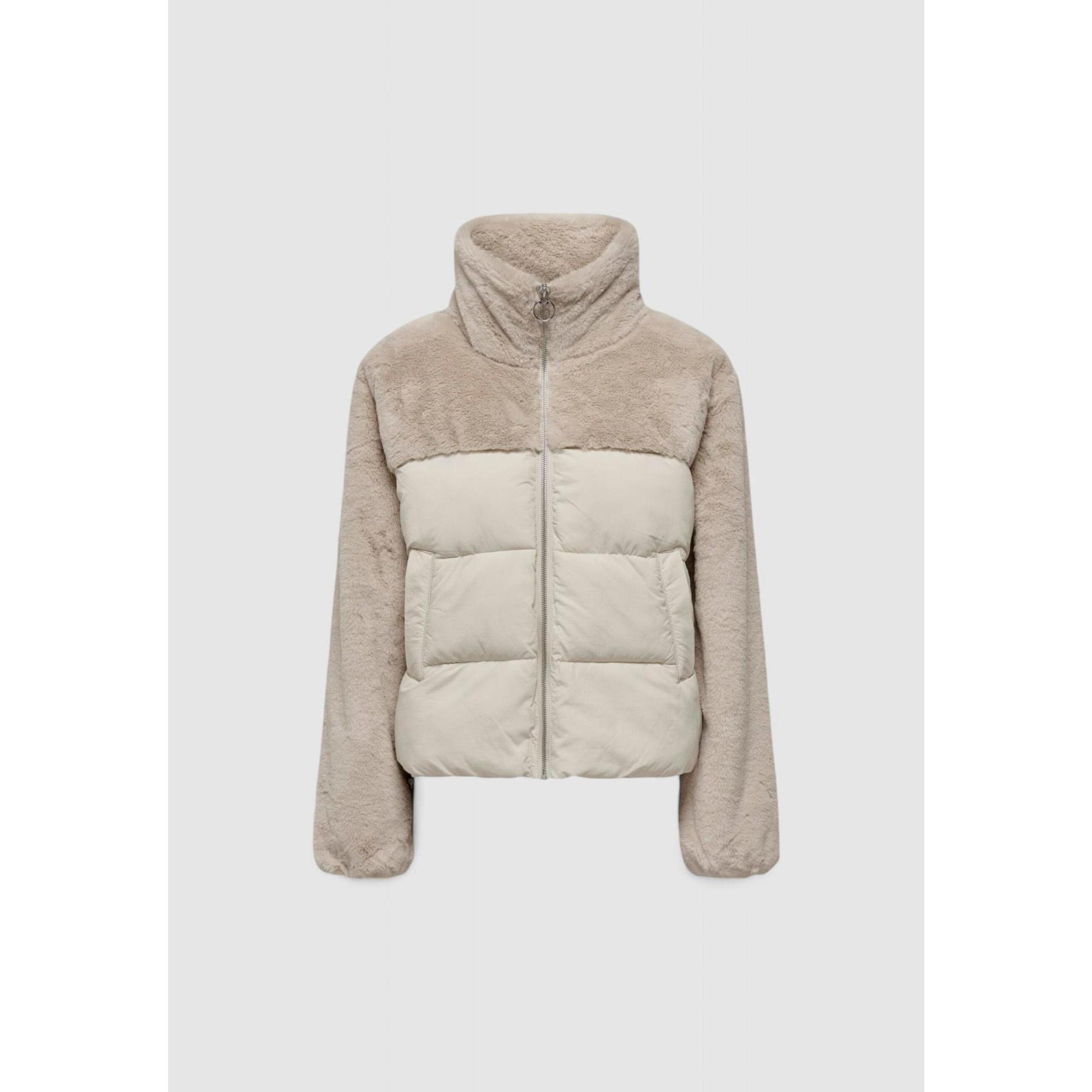 Kurtka puchowa Kobieta ONLY ONLWANJA FUR PUFFER MIX JACKET NOOS OT