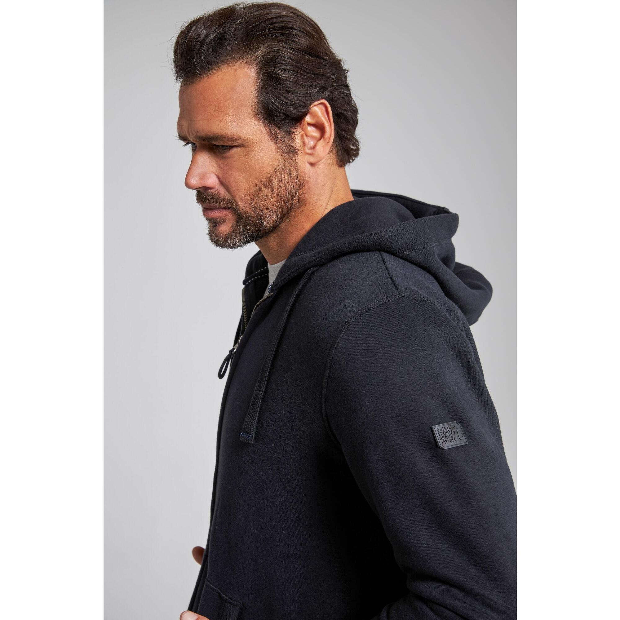 Męska Rozpinana bluza z kapturem dzianina dresowa do 8XL