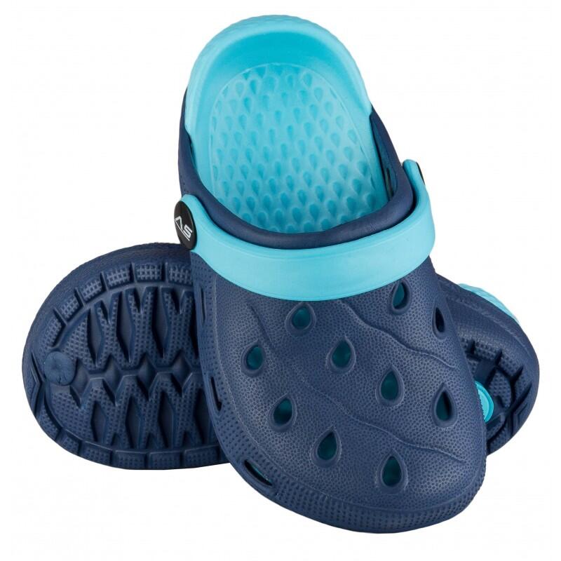 Klapki basenowe plażowe dla dzieci Aqua-Sport Croks