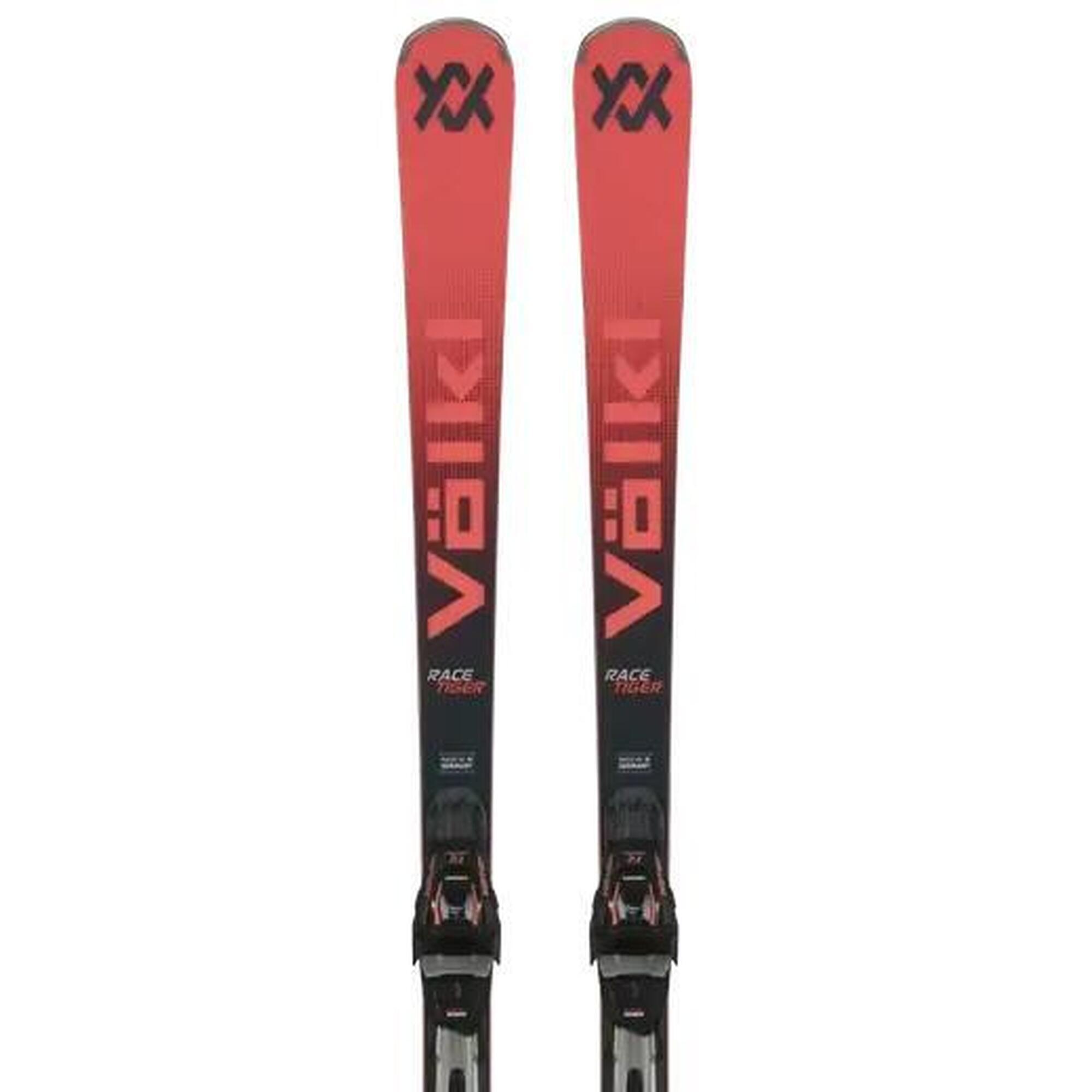 Sporty zimowe Narty Zjazdowe Völkl Racetiger GS + Rmotion-T 12 Narty Carvingo...