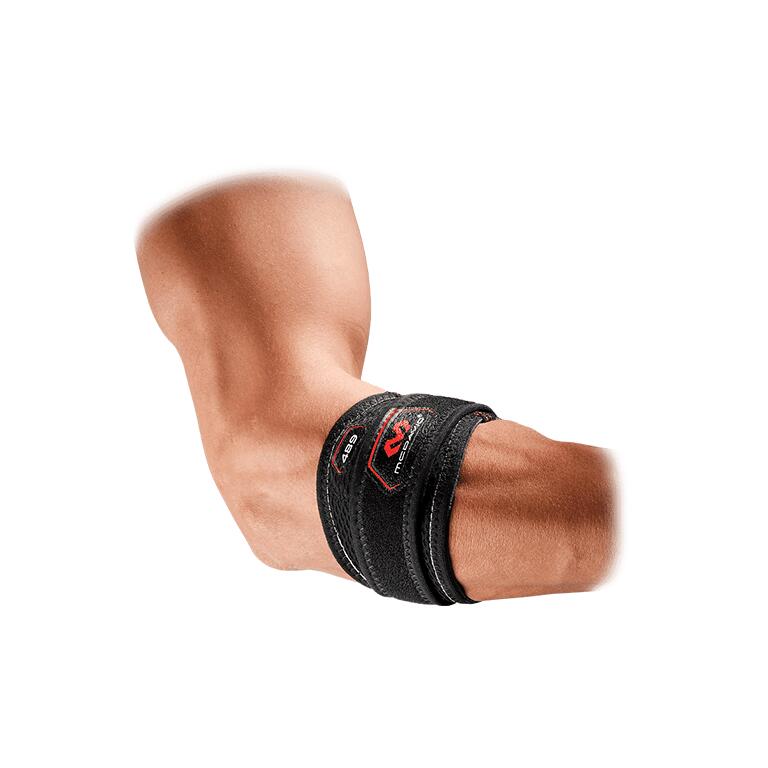 Stabilizator rękaw na łokieć tenisisty McDavid Elbow Strap w/ pads