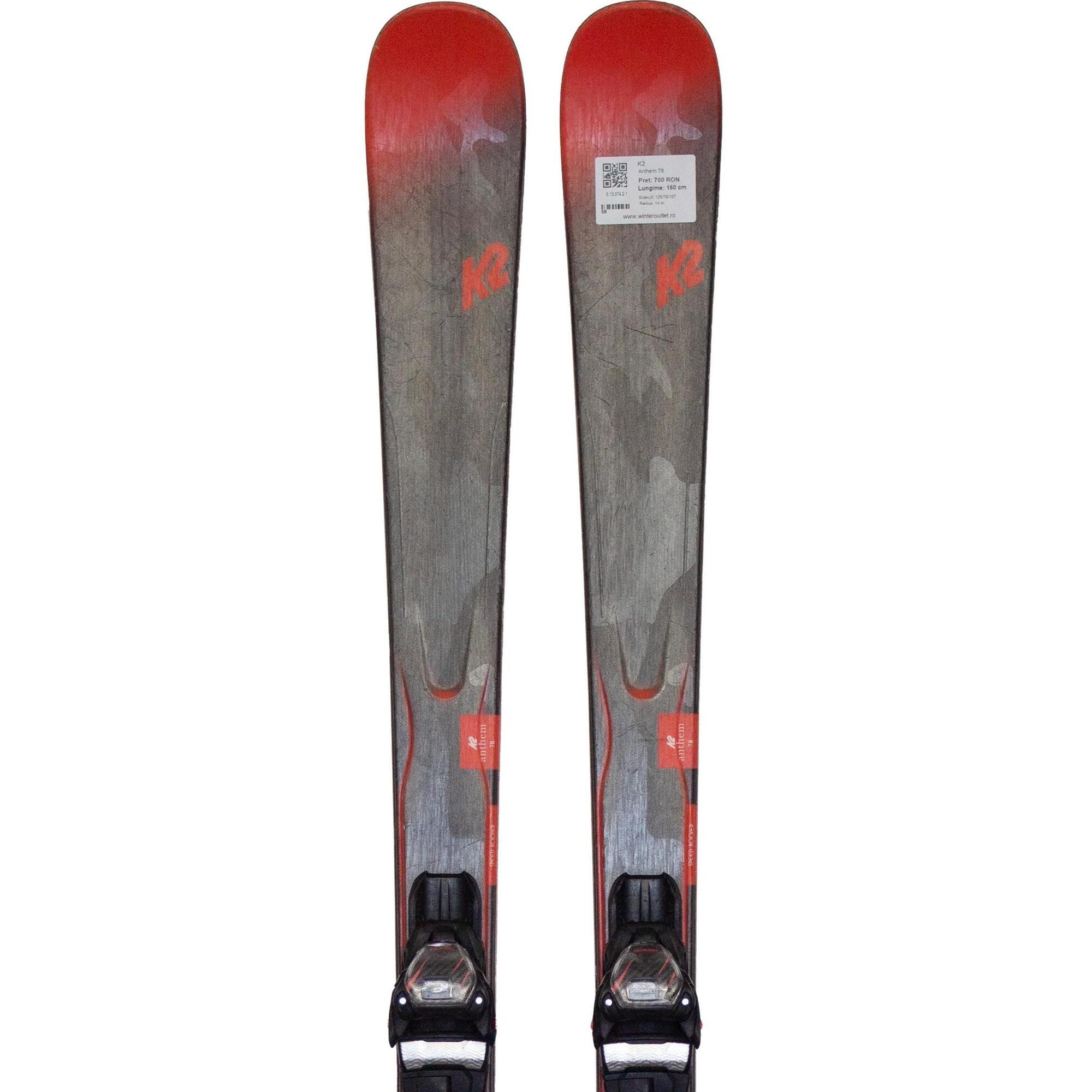 Second Life- Narty K2 Anthem 78, 146 cm- Stan bardzo dobry