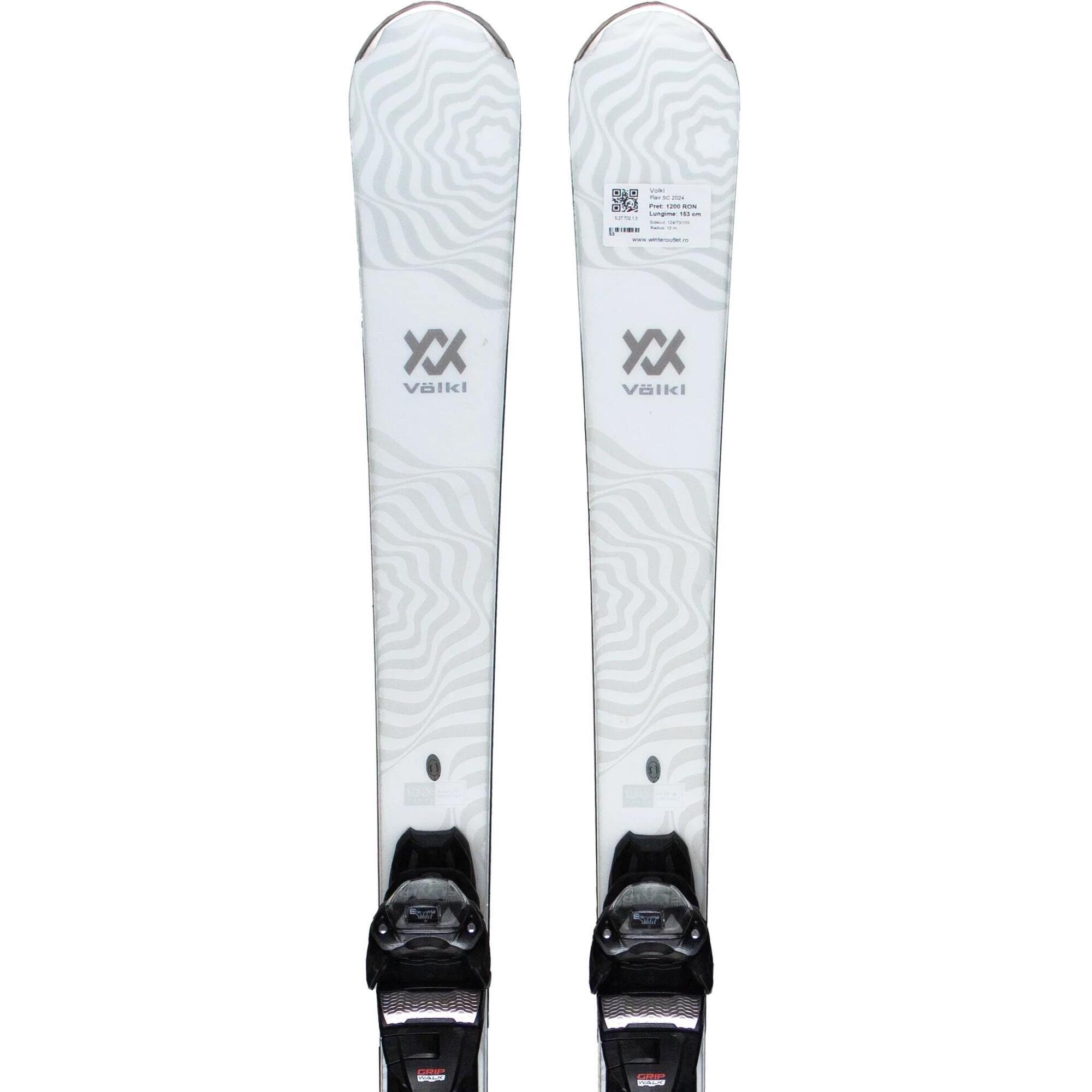 Second Life- Narty VOLKL Flair SC 2024, 153 cm- Stan bardzo dobry