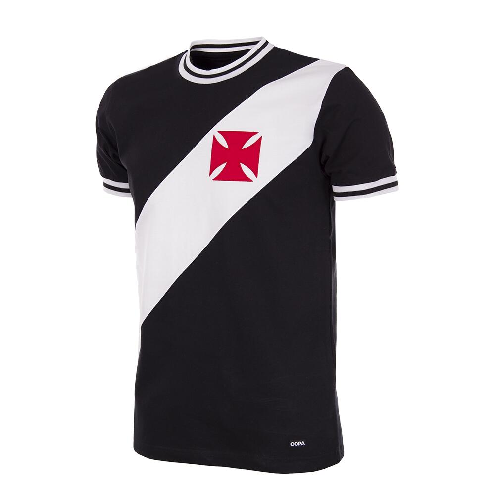 Camisa Retro de Futebol Vasco da Gama 1970 Manga Curta