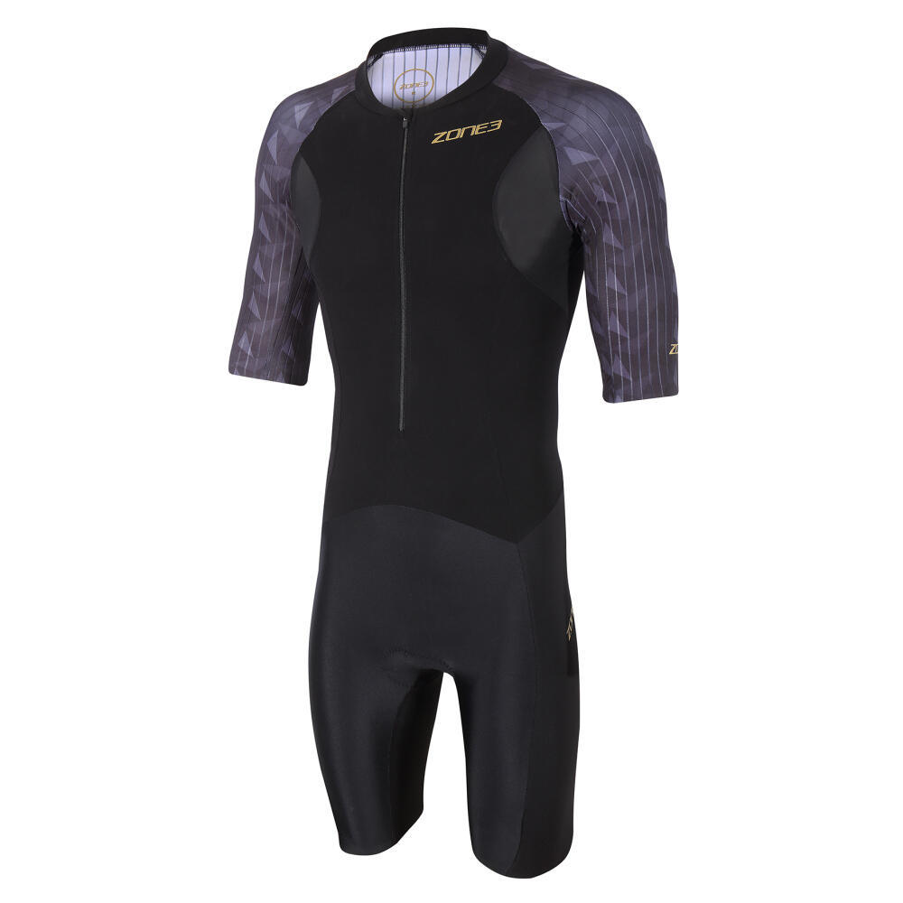 Krótki strój triathlonowy Zone3 Lava Trisuit