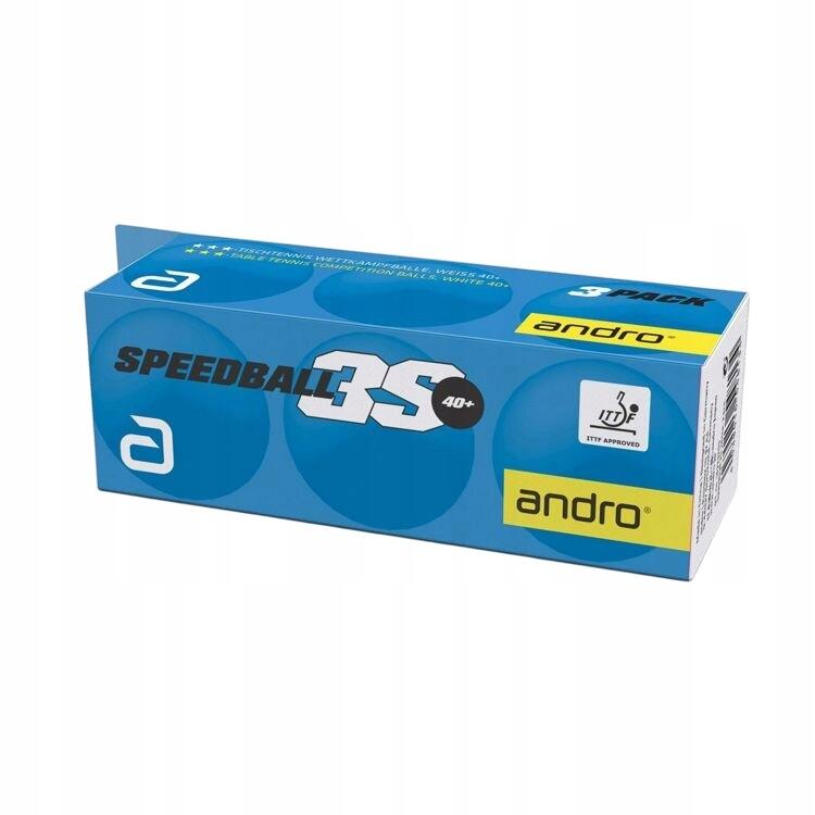 PIŁECZKI do TENISA STOŁOWEGO ping ponga turniejowe ligowe 3 szt. ANDRO 3***