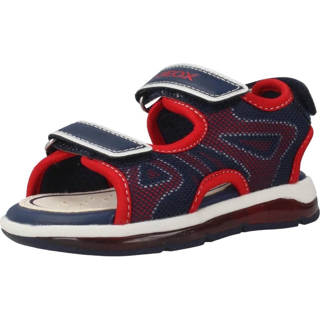 Sandały GEOX B SANDAL TODO BOY Czerwony