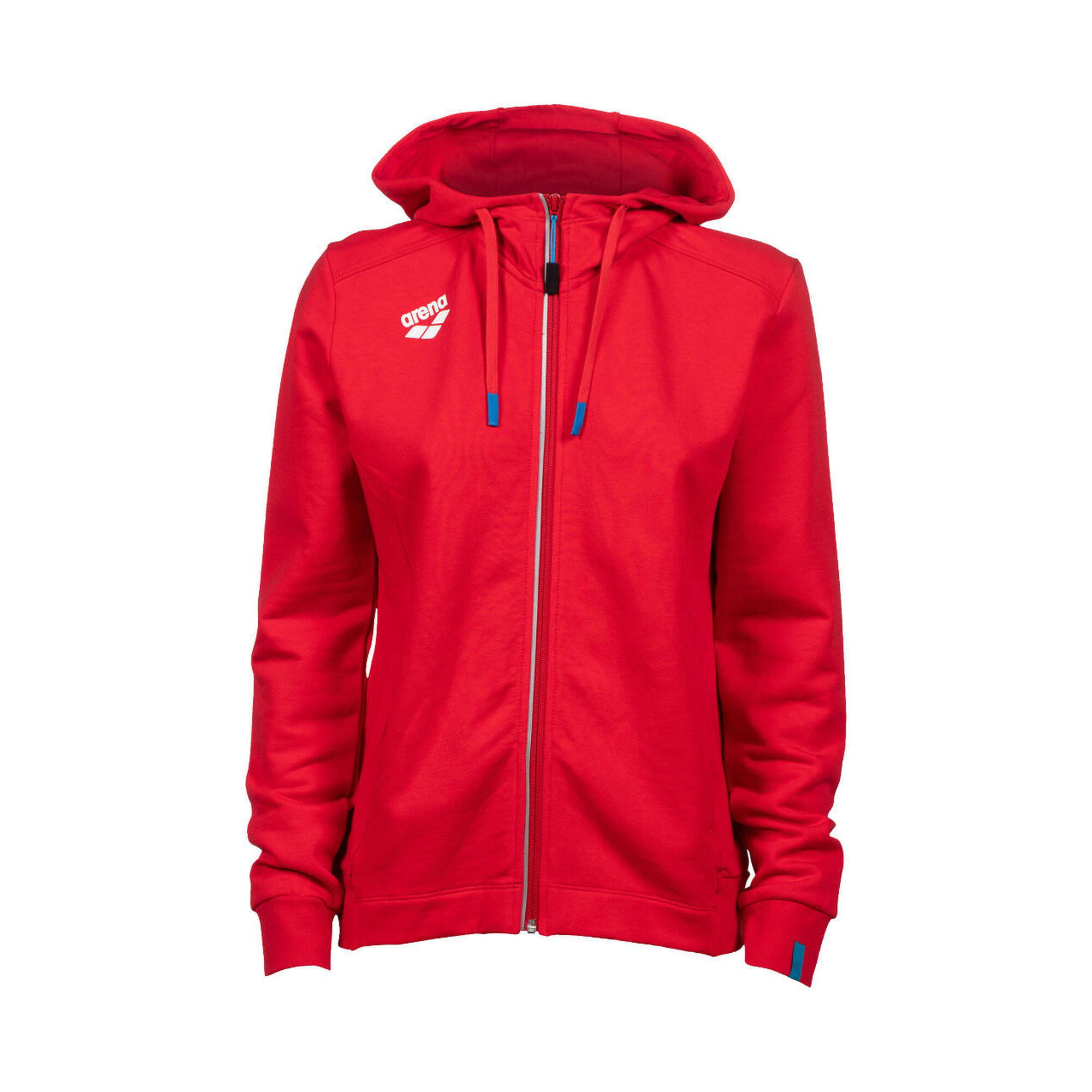Bluza damska Arena Team Hooded Jacket Panel z kapturem