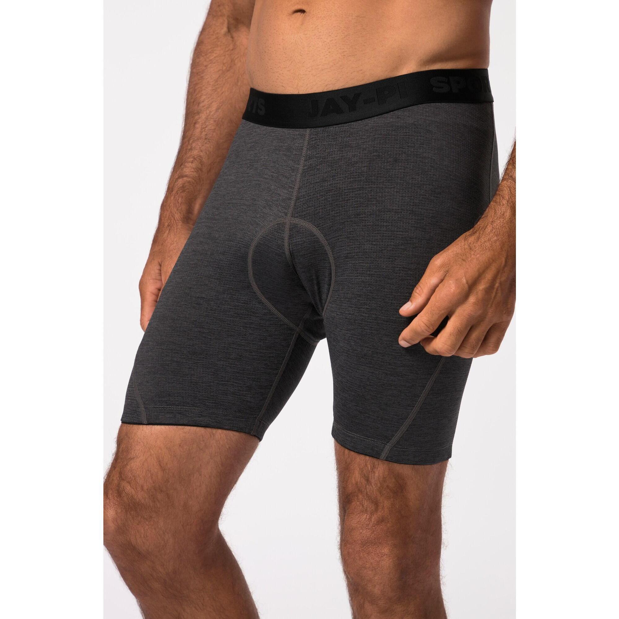 Męskie Bokserki rowerowe paski wyściełanie na pośladkach