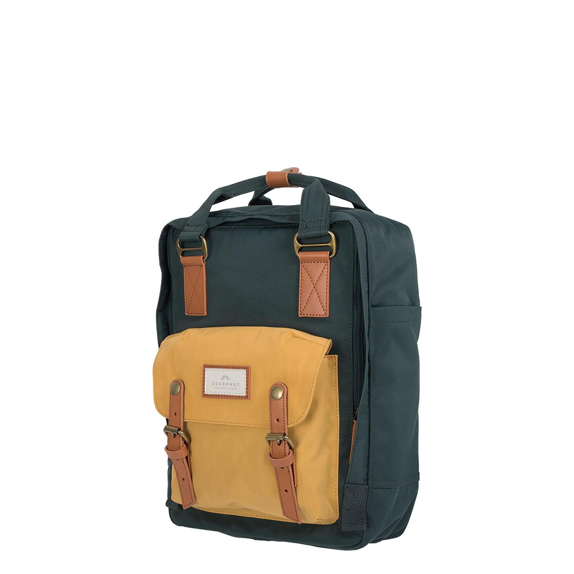 Plecak na laptopa Doughnut Macaroon - slate green/yellow