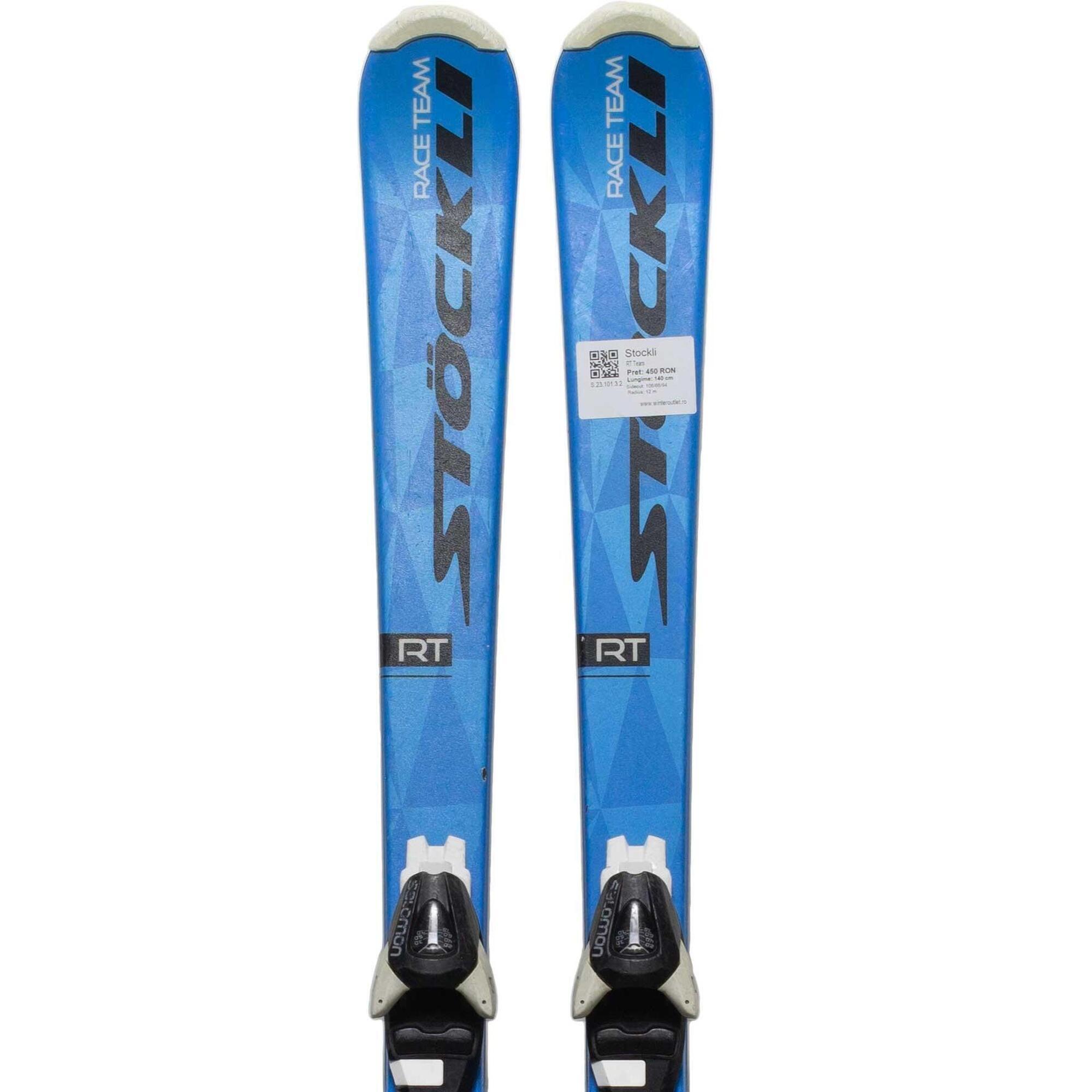 Second Life- Narty STOCKLI RT Team, 120 cm, dobry stan