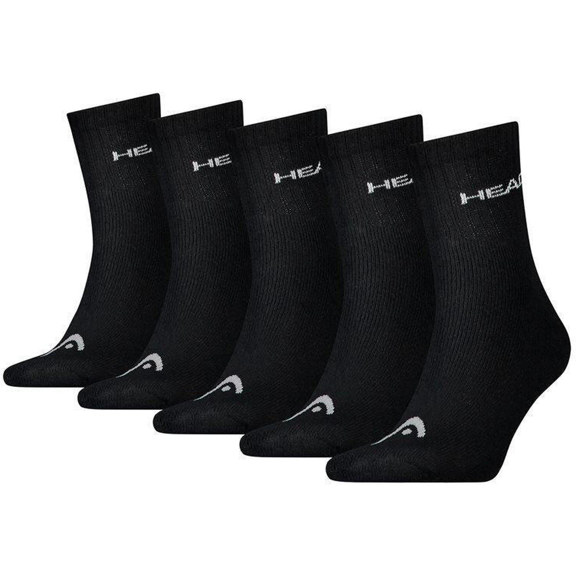 Oddychające skarpetki sportowe 5-pack 35-38