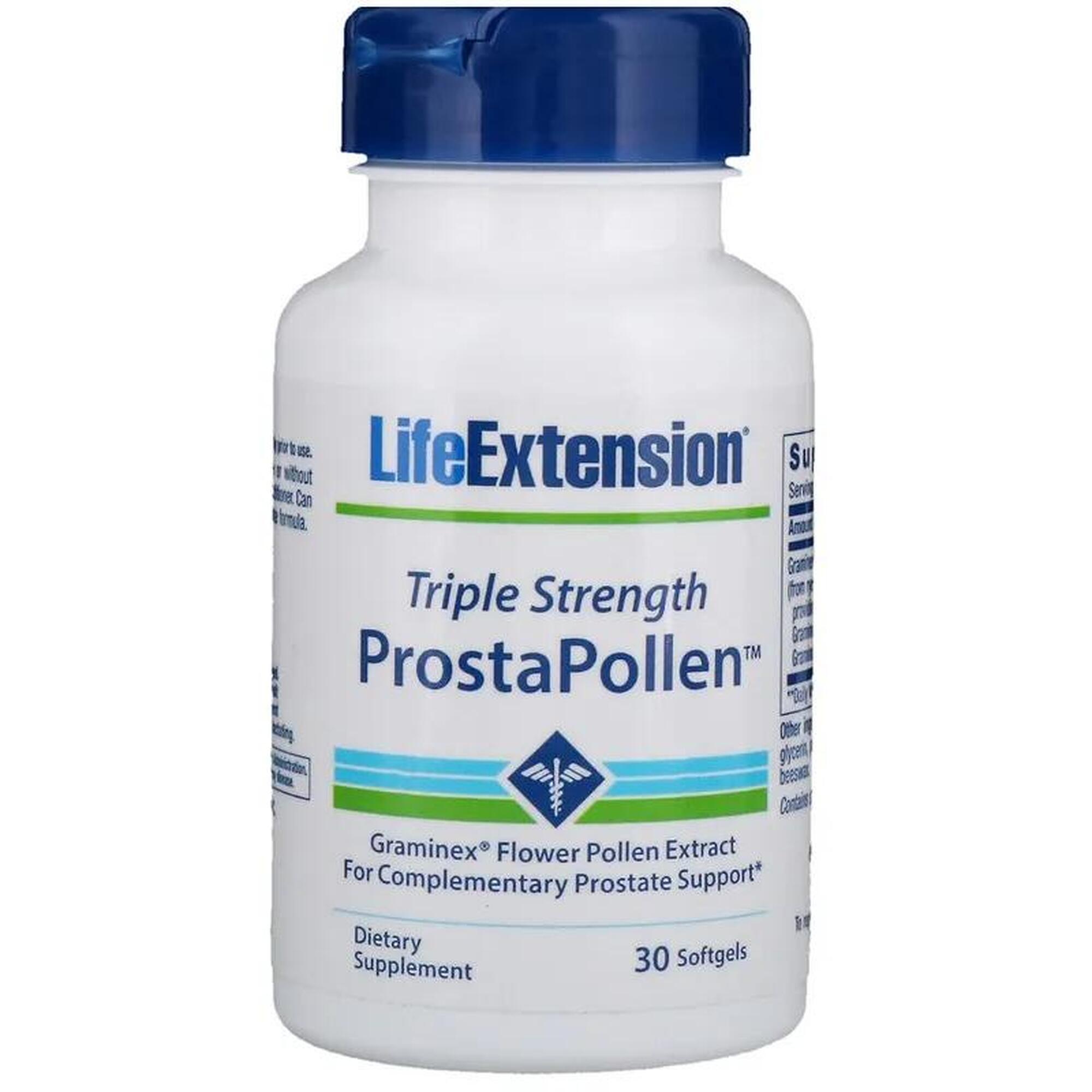 ProstaPollen Triple Strength Life Extension 30 kapsułek miękkich