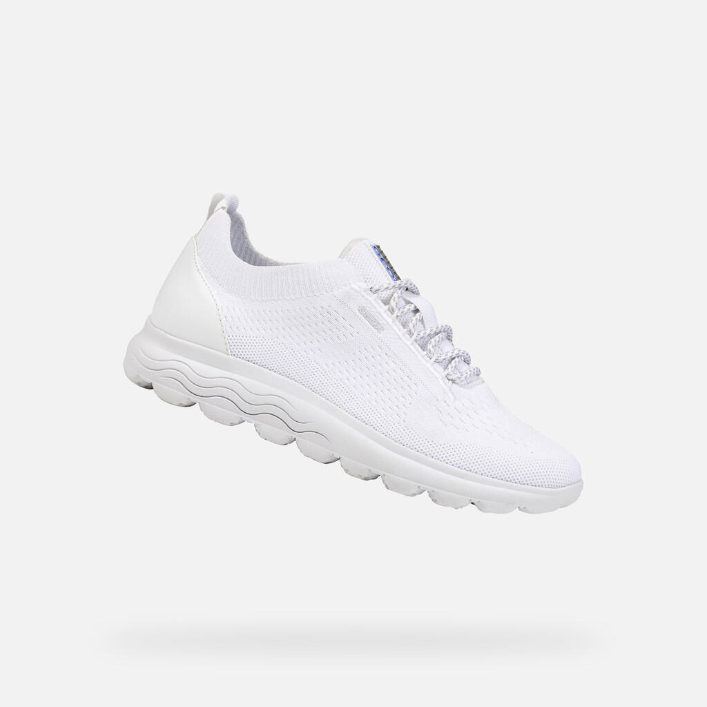Baskets Femme Baskets Geox Blanc Blanc Geox