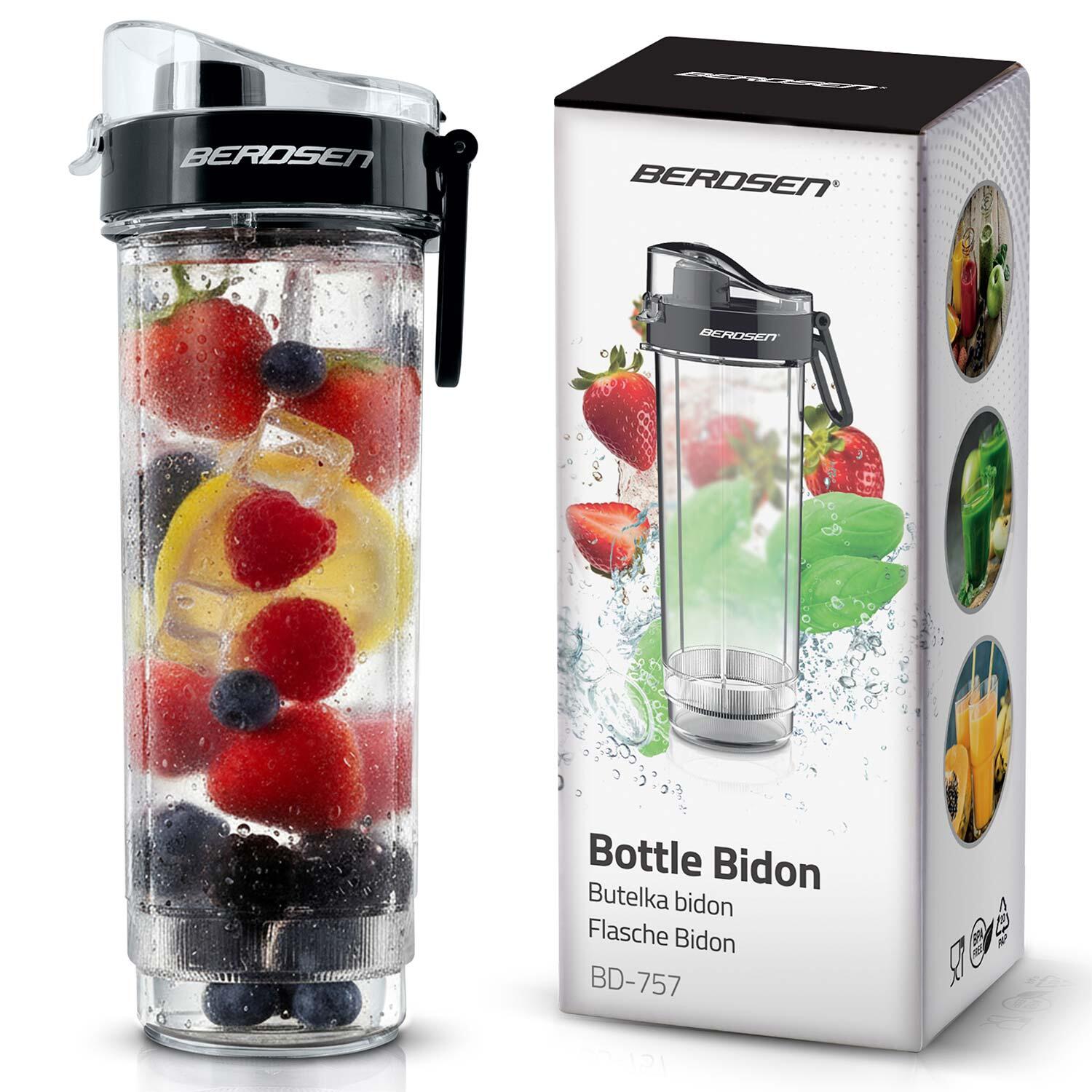 Butelka bidon 570ml Berdsen BD-757 uchwyt i ustnik BPA Free 375700
