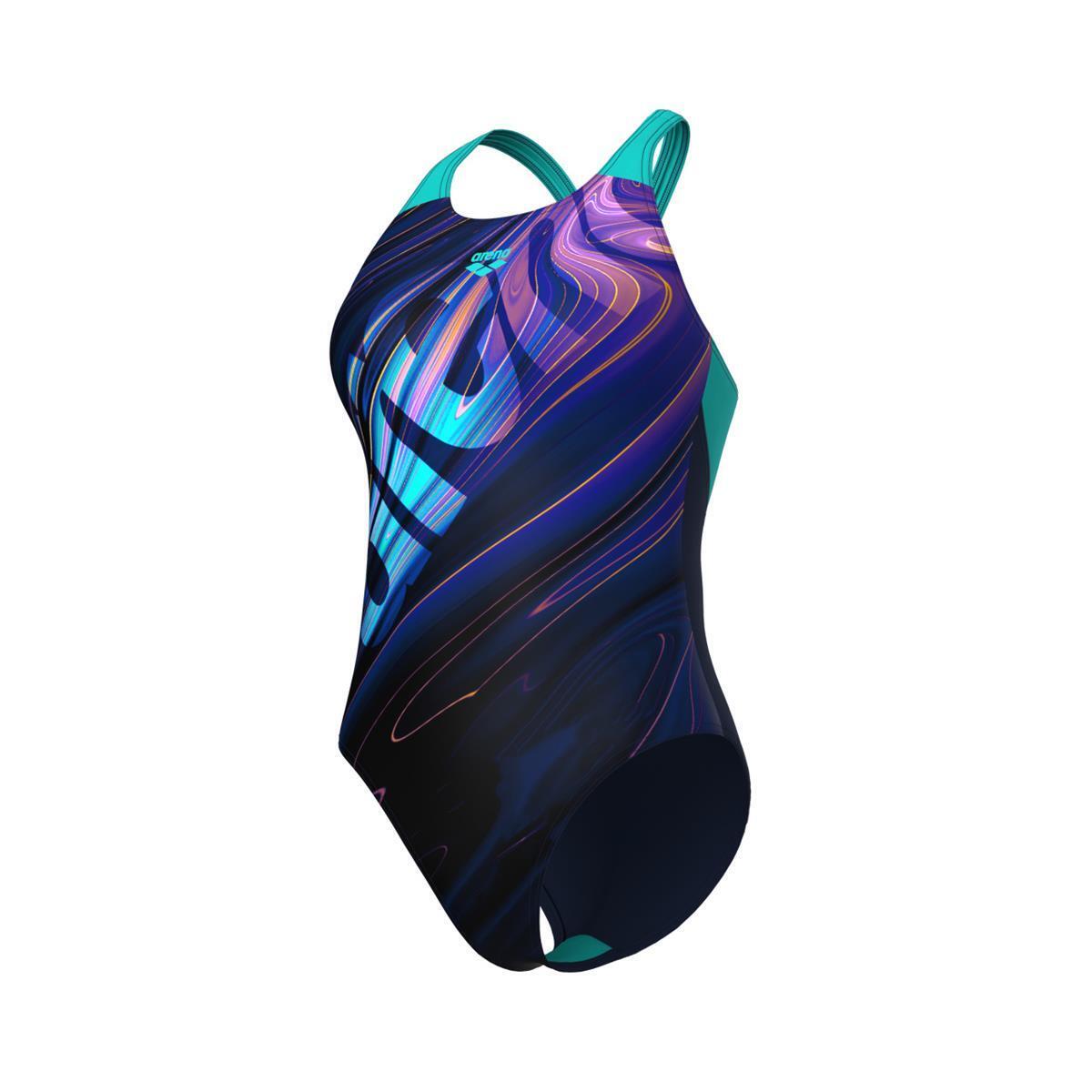 Damski kostium kąpielowy 1-częściowy Arena Flow