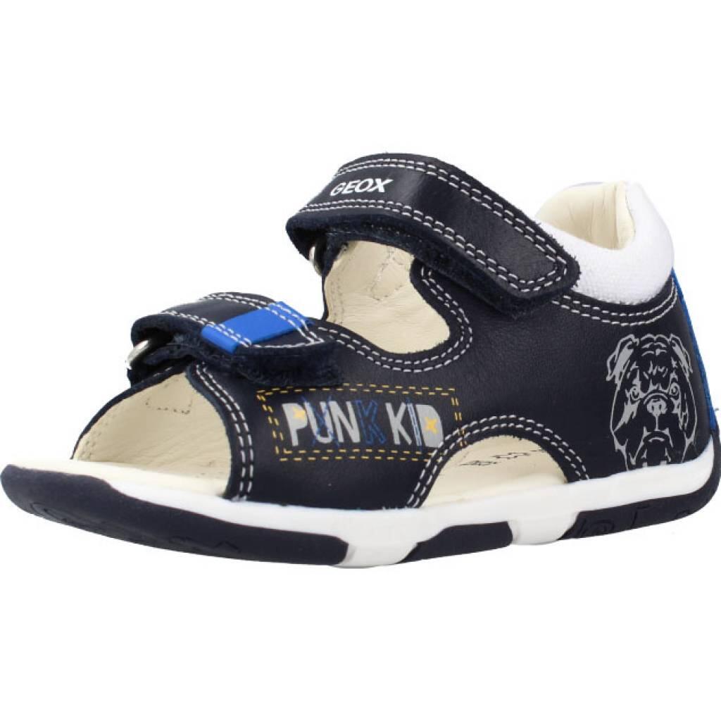 Sandały GEOX B SANDAL TAPUZ BOY C Niebieski