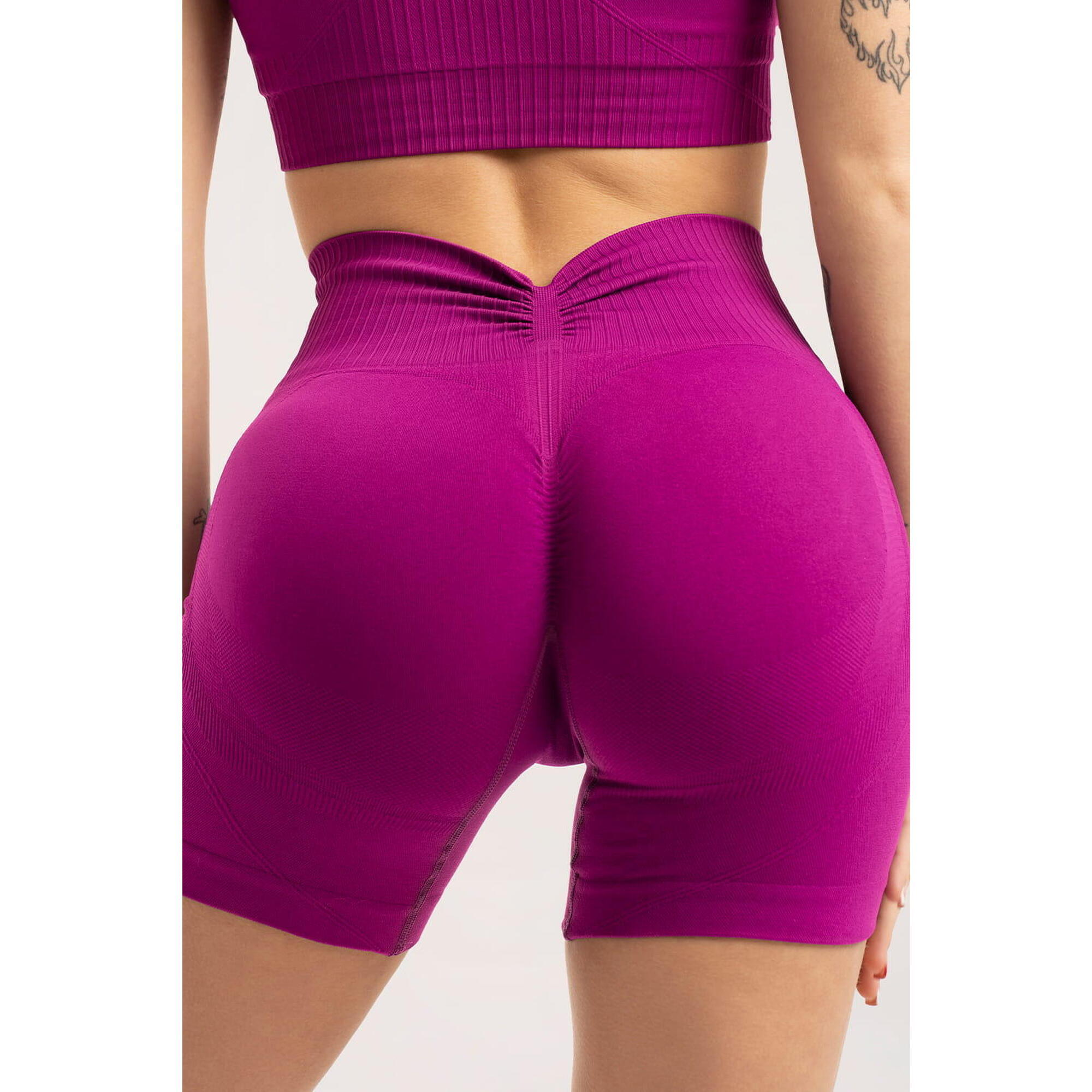 Spodenki fitness damskie Gym Glamour deep push up 2.0