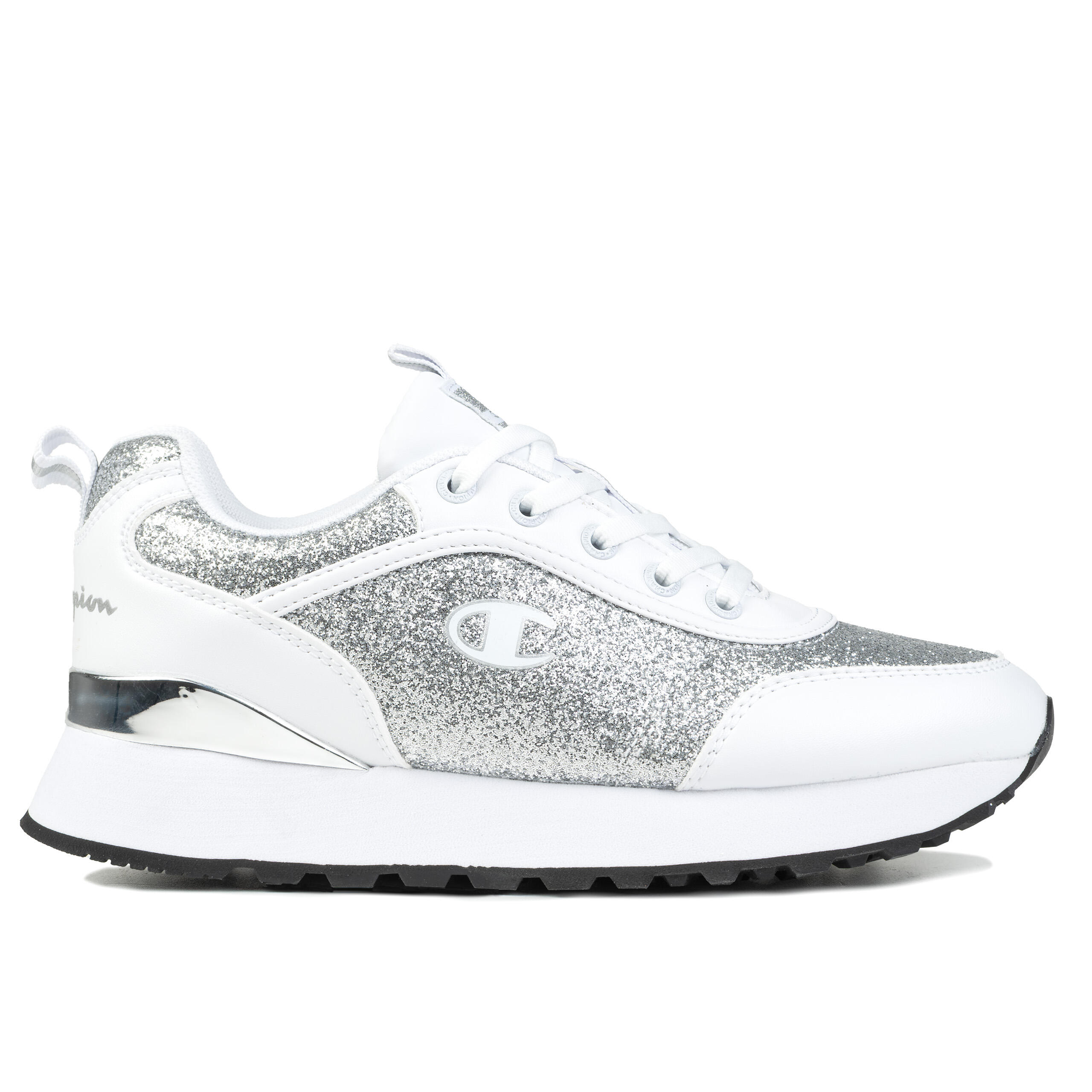 Buty damskie sportowe do biegania Champion RR CHAMP PLATFORM SPARKLE