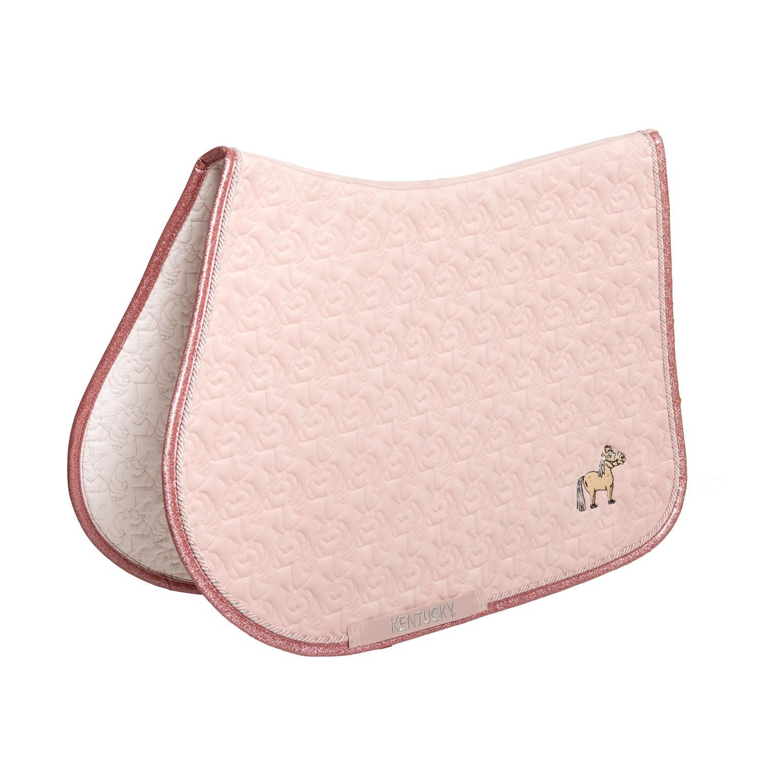 Podkładka pod siodło dla koni Kentucky Horsewear Unicorn Head Glitter