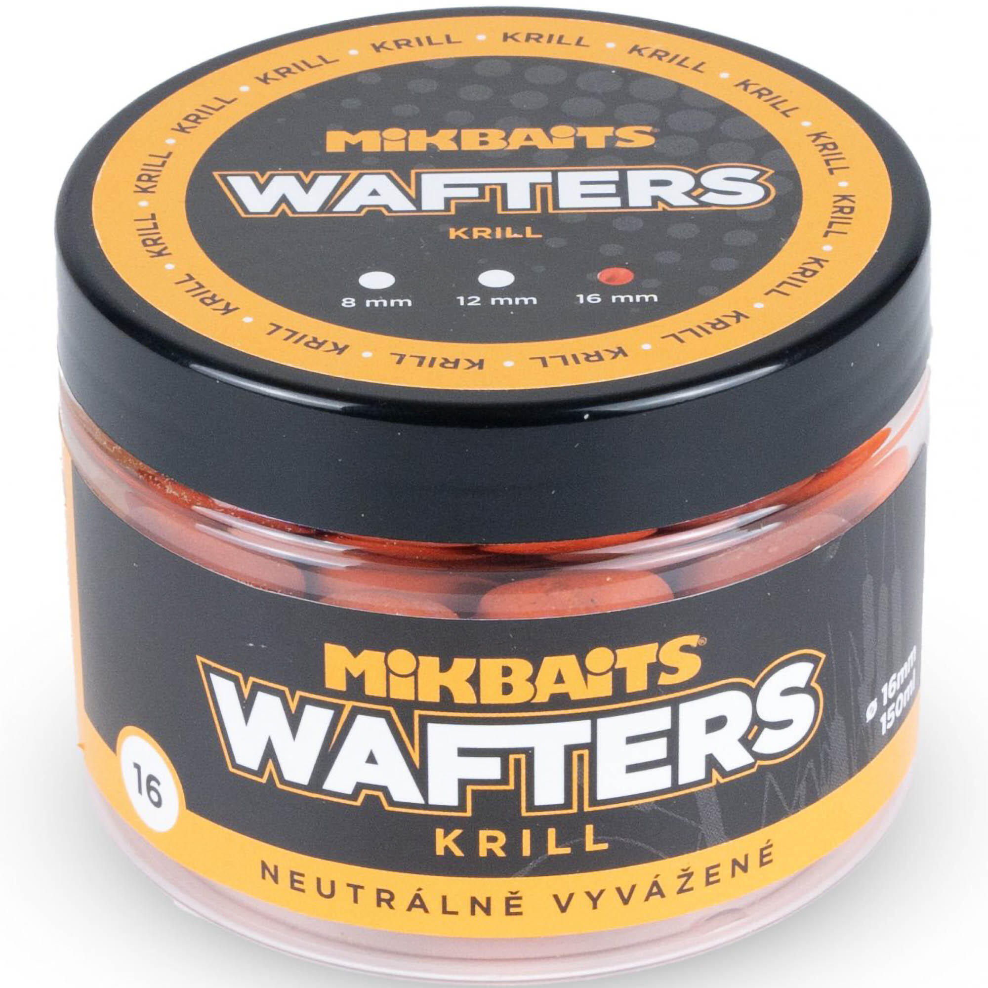 Przynęta Kulki Mikbaits Wafters 150Ml - Krill 16Mm