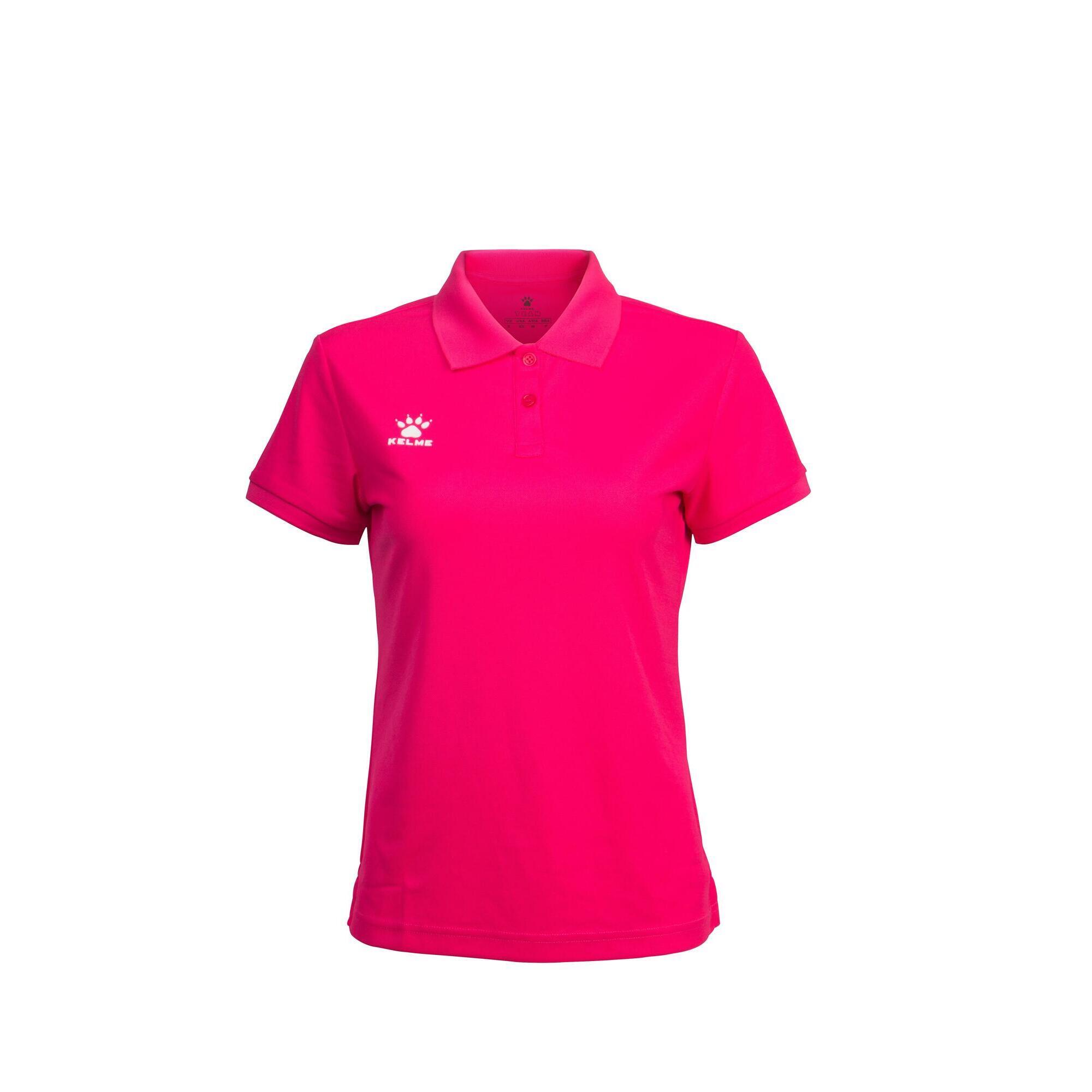Kelme Polo Mujer Street Fucsia Unisex