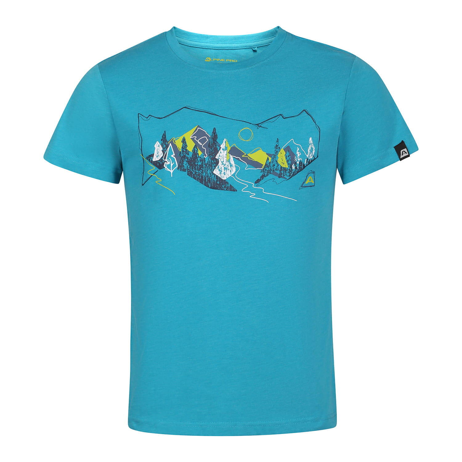 Koszulka męska bawełniana Alpine Pro Bolen