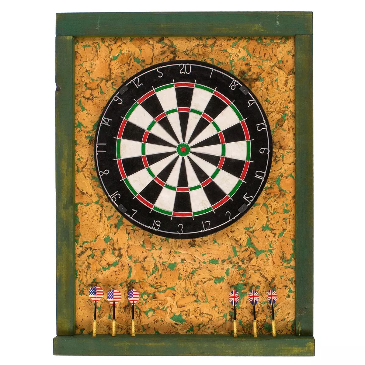 Tablica Korkowa John Paddle do Darta Zielona Uniwersalny