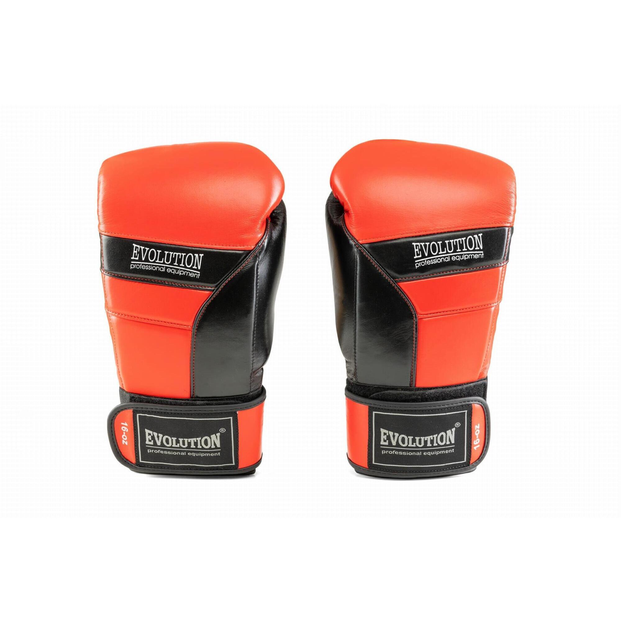 Rękawice bokserskie ze skóry naturalnej Evolution 14oz