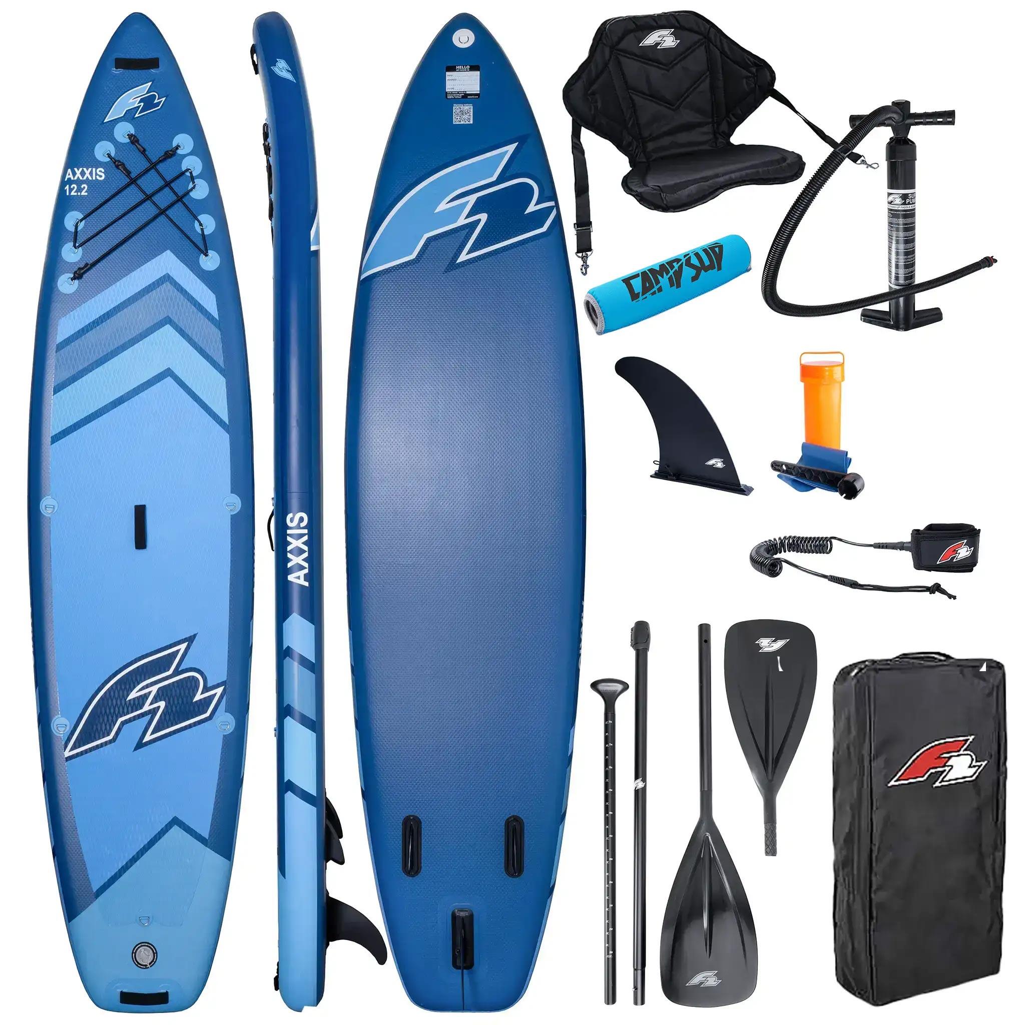 Deska pompowana SUP F2 Axxis 12'2" Navy Blue Combo + Bojka na wiosło
