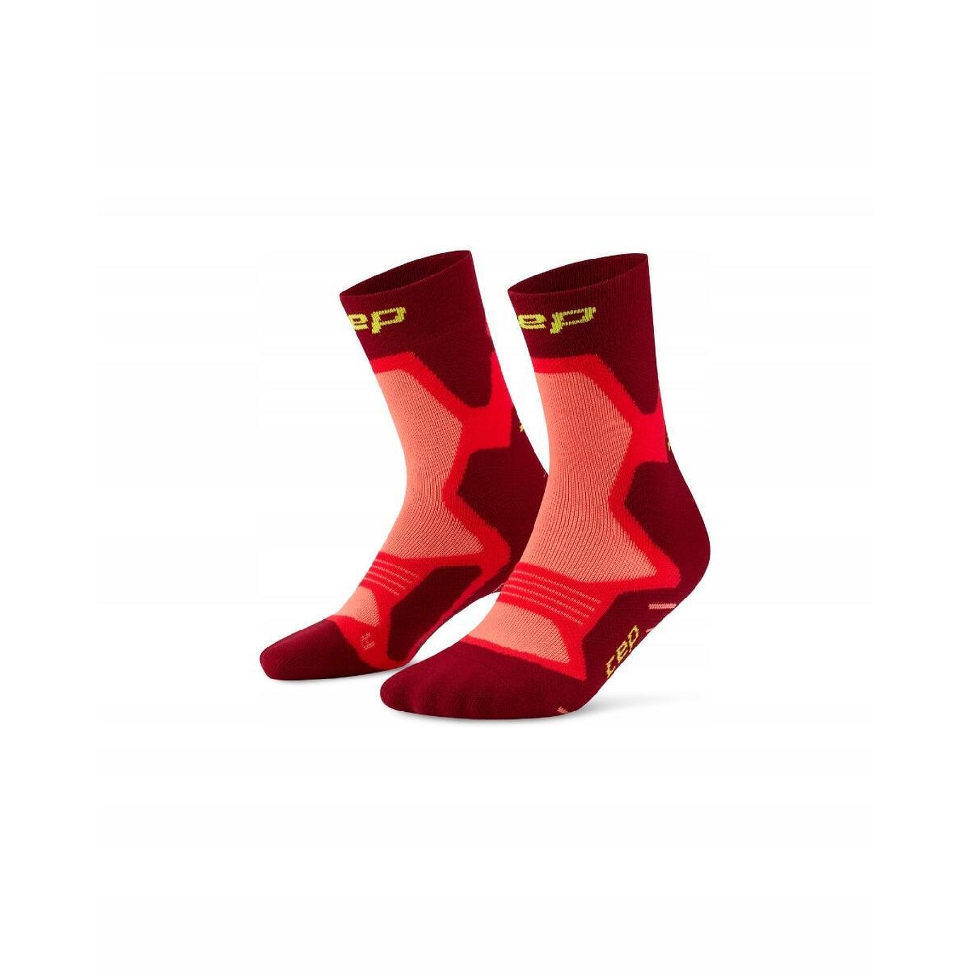 Skarpety kompresyjne do połowy łydki z amortyzującą wyściółką unisex CEP