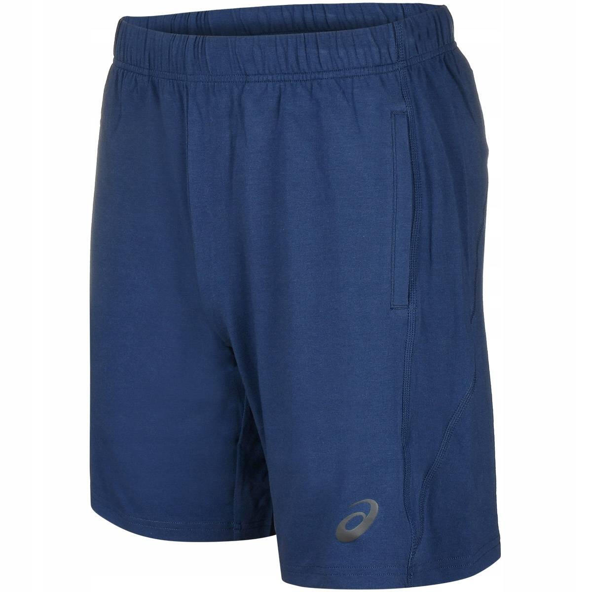 Spodenki sportowe krótkie bawełniane ASICS SPIRAL SHORT 9IN 141094-0834