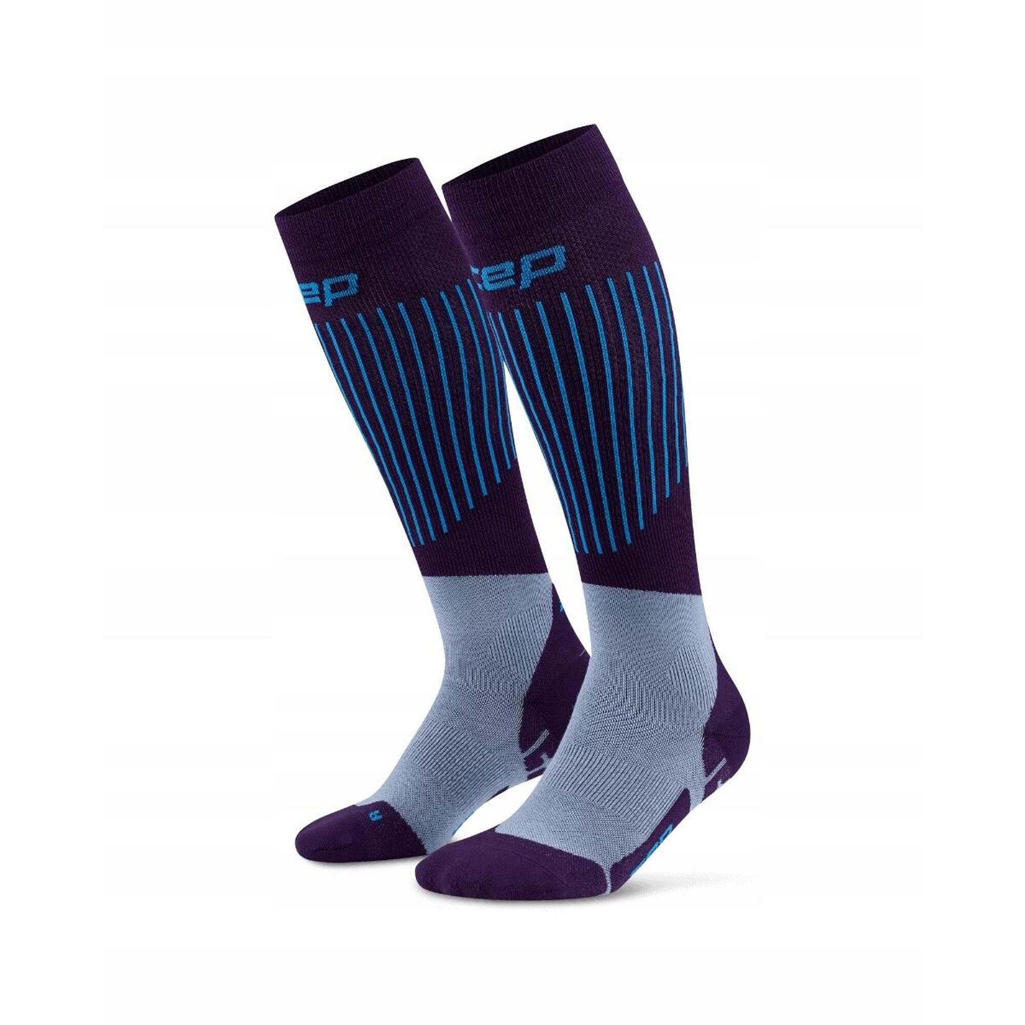Męskie skarpety kompresyjne na zimę Ski Ultralight CEP