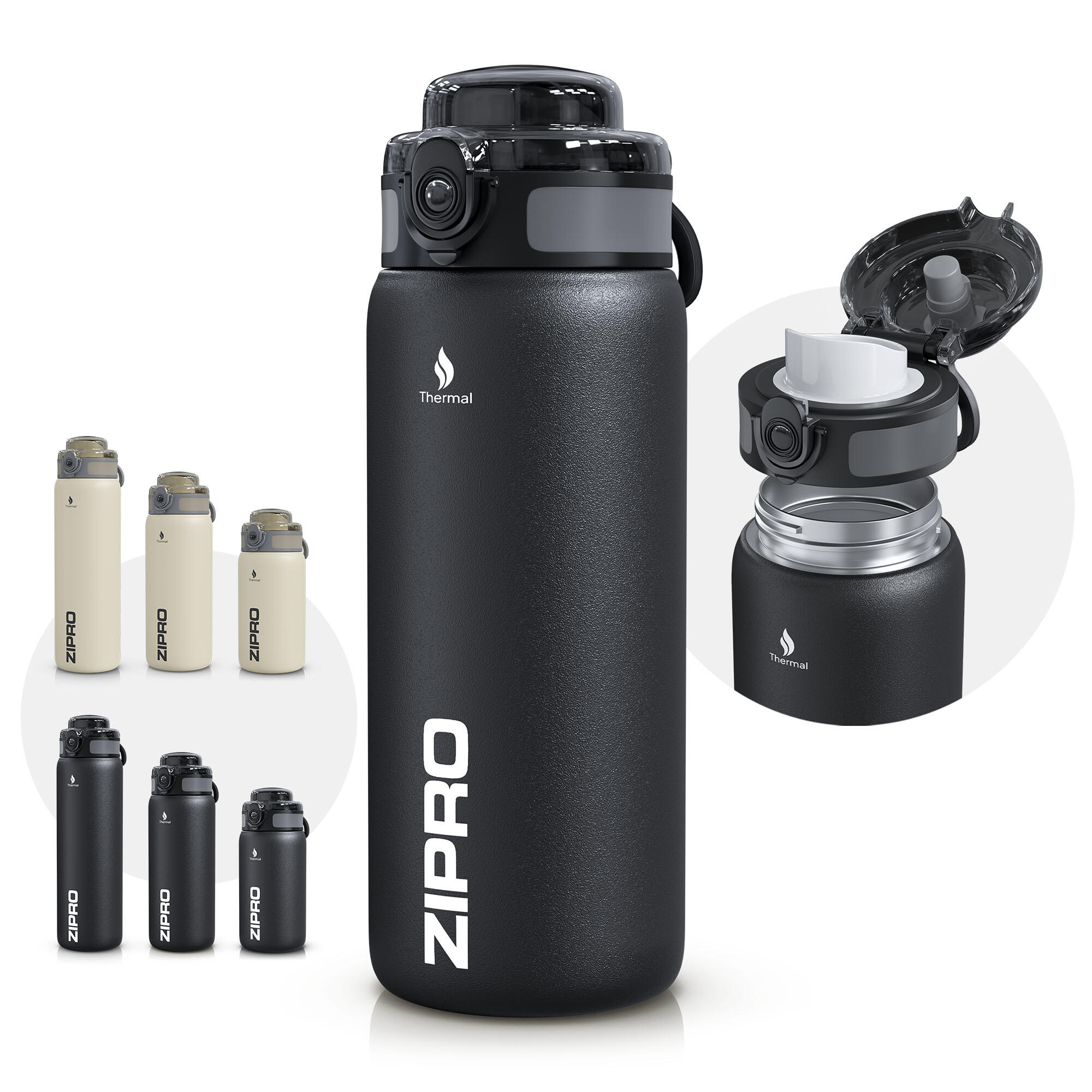 Kubek Termiczny Butelka Termoaktywna Zipro