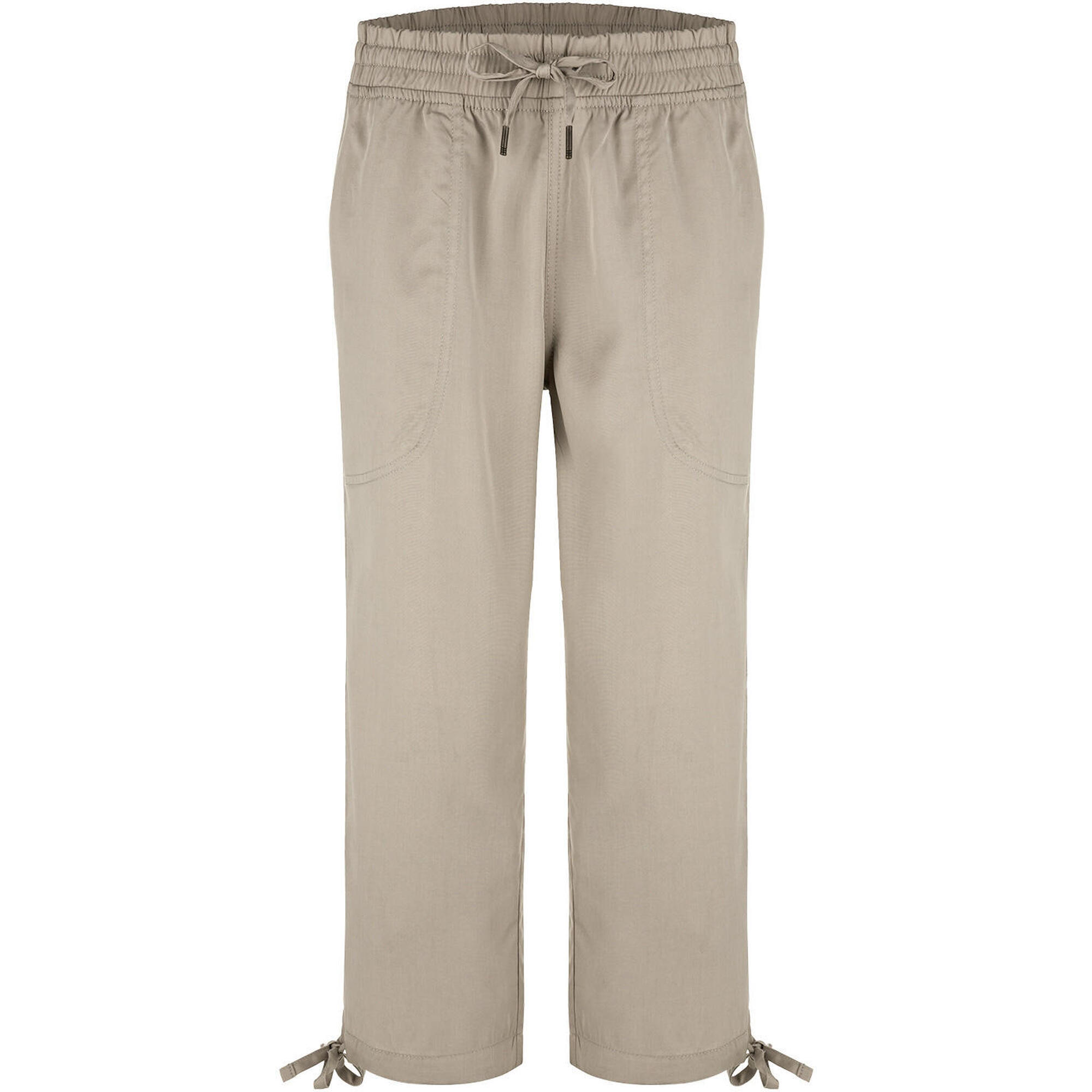 LOAP Nalis Damskie 3/4 spodnie capri z Tencel - S