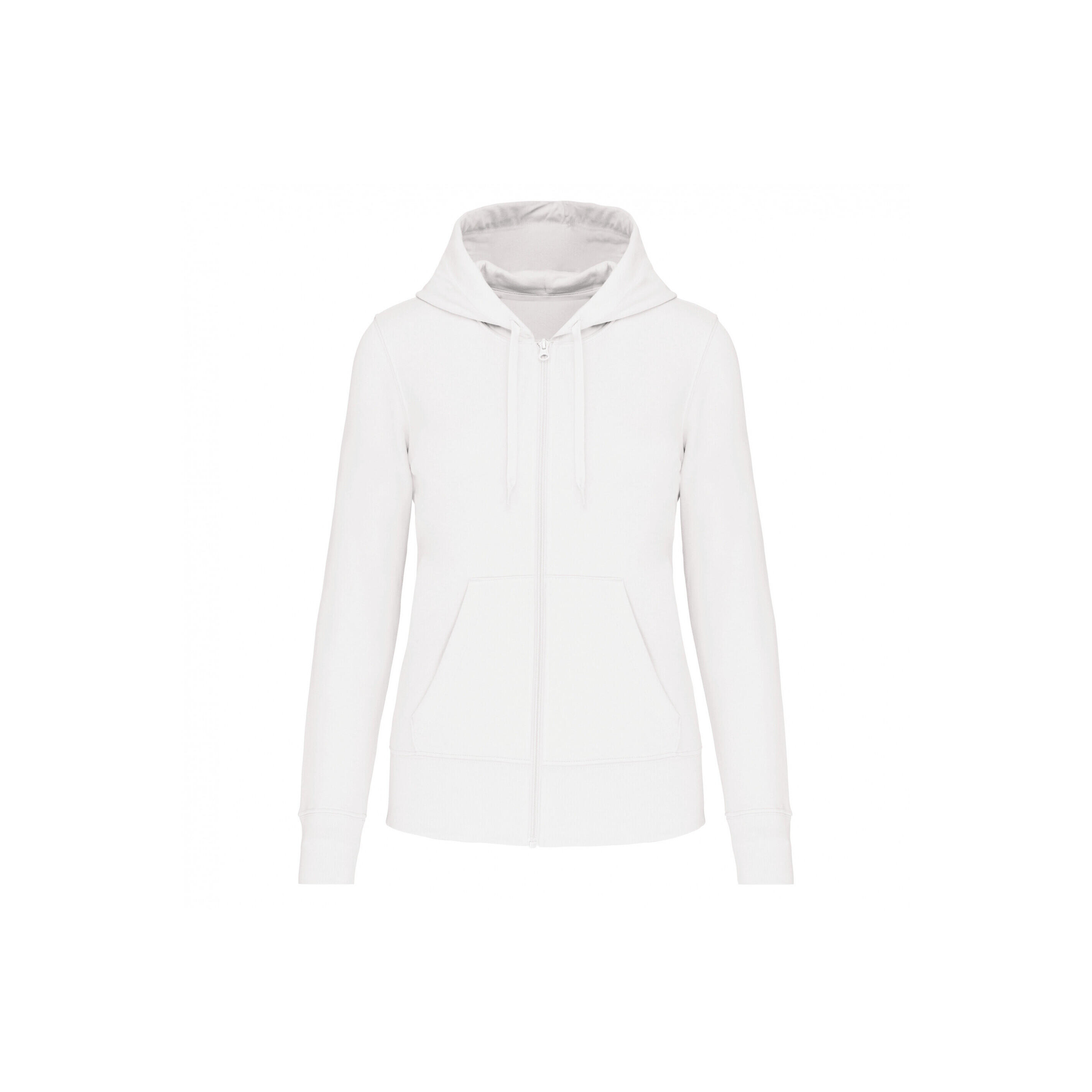 Ekologiczna damska bluza rozpinana z kapturem Kariban