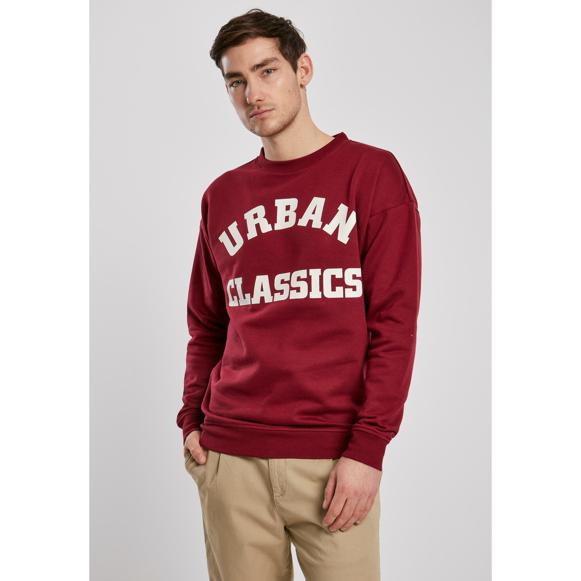 Bluza Urban Classics college print crew