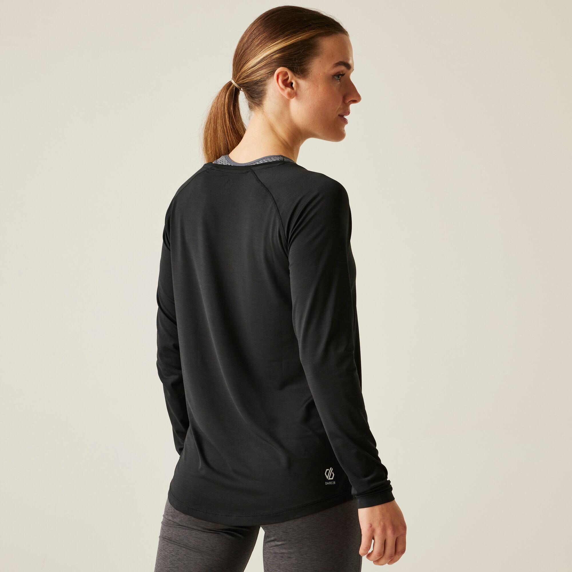 Koszulka sportowa z długim rękawem damska Discern