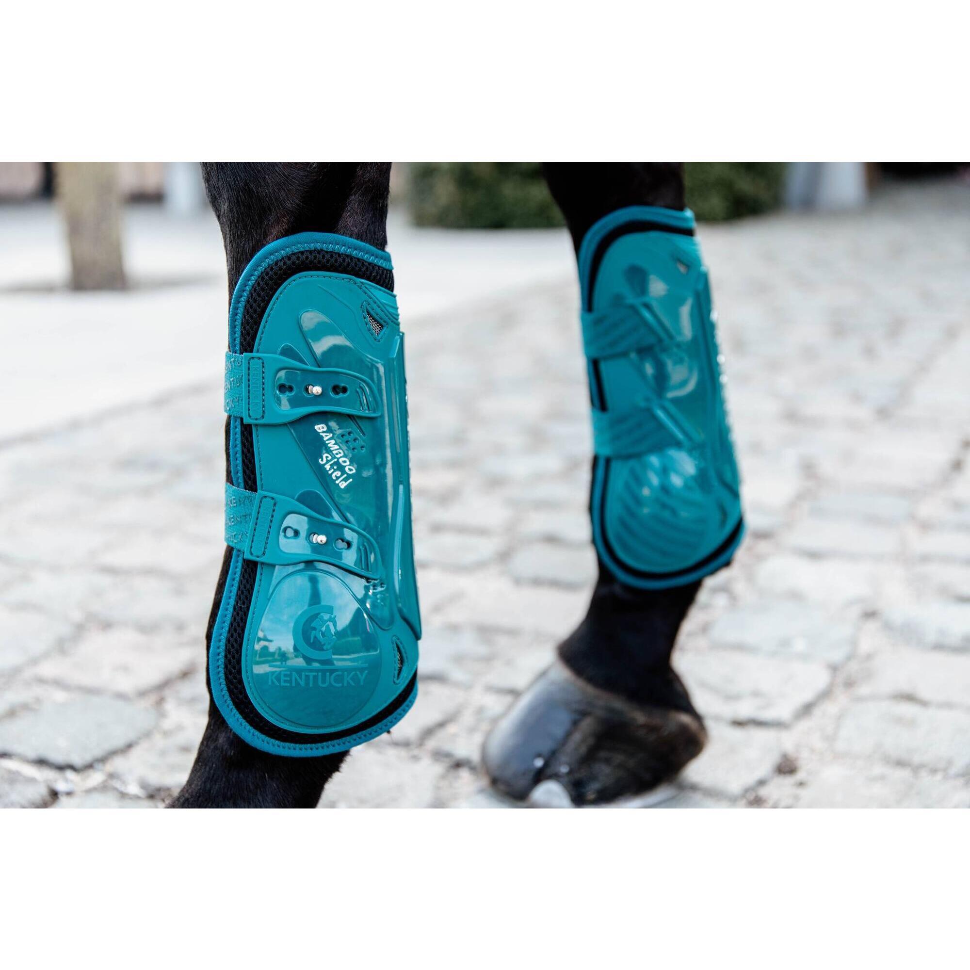 Przednie otwarte buty dla koni Kentucky Bamboo Elastic