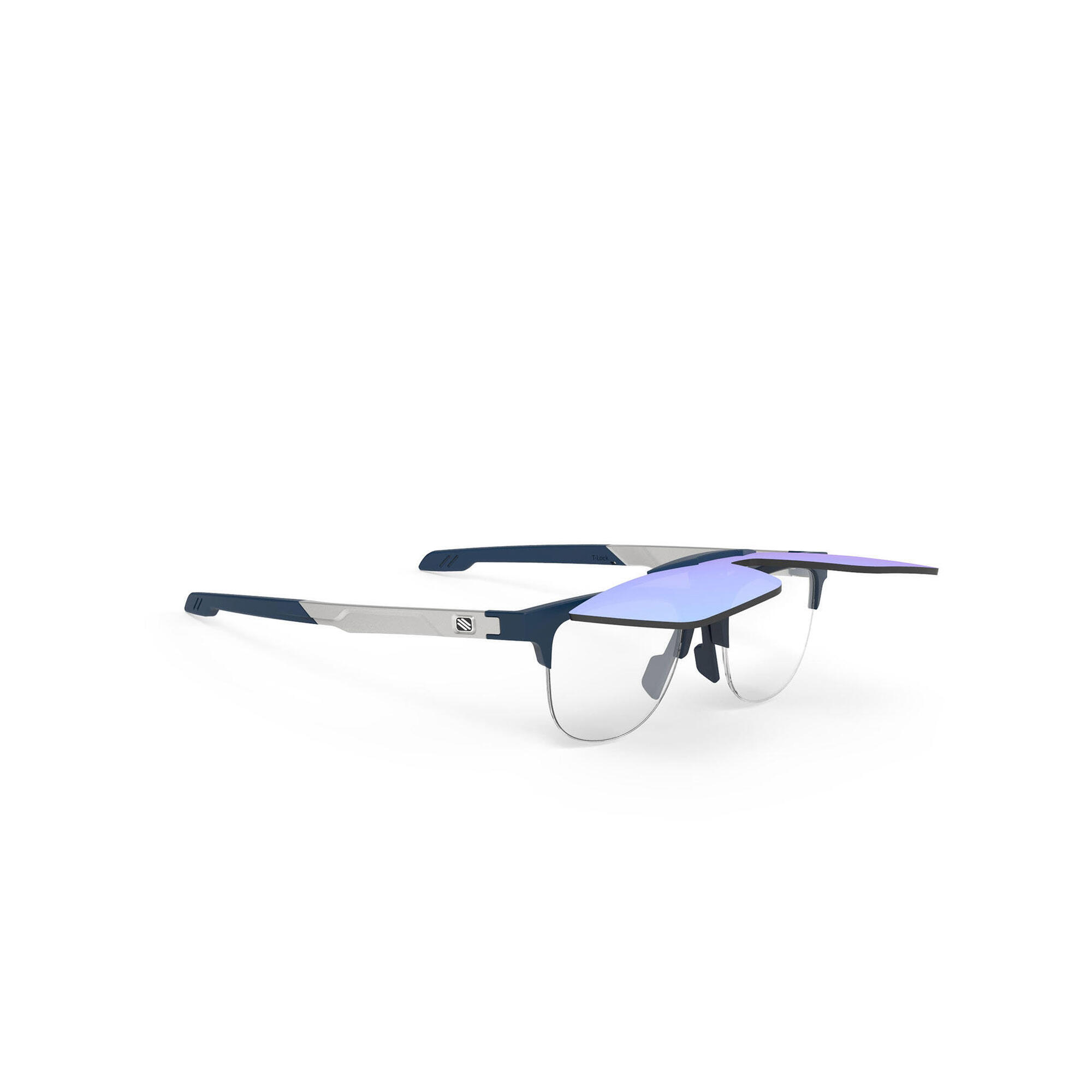 Okulary RUDY PROJECT INKAS FLIP UP BLUE NAVY MATTE - MULTILASER ICE