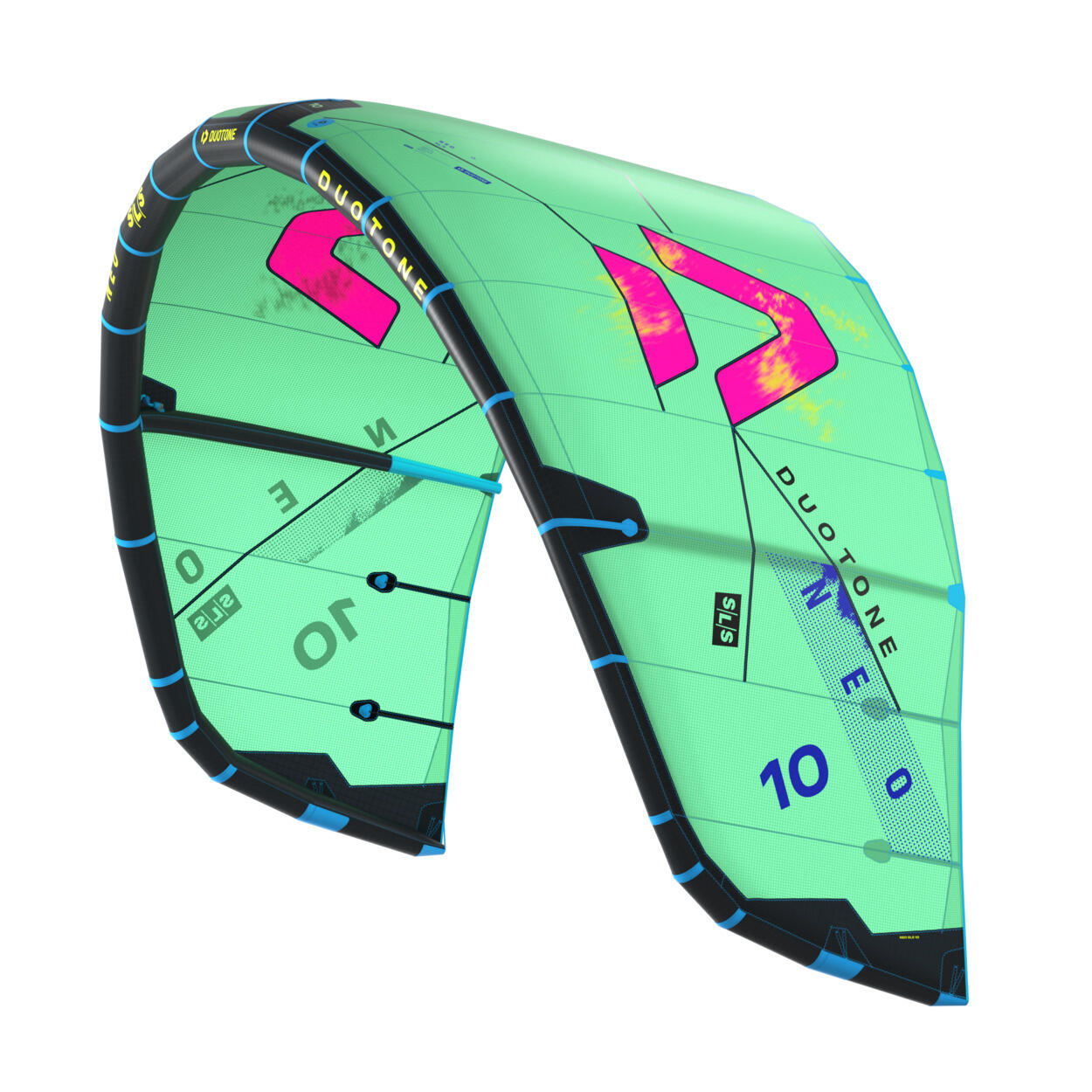 Latawiec kitesurfing Duotone Neo SLS 2026 - Green/Pink